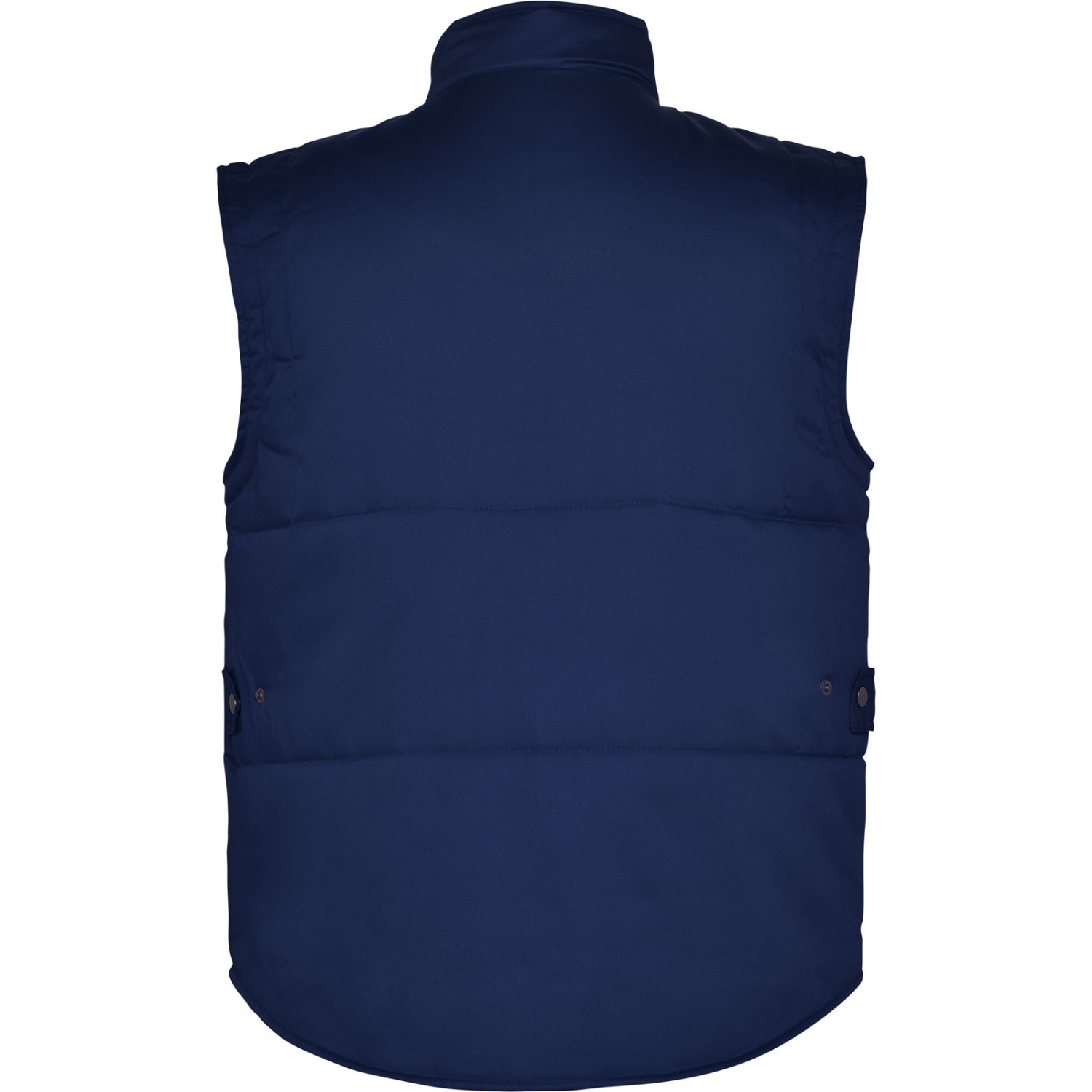1. Foto Weste ALMANZOR Navy Blau Arbeitsweste warm Größe S mit Druck