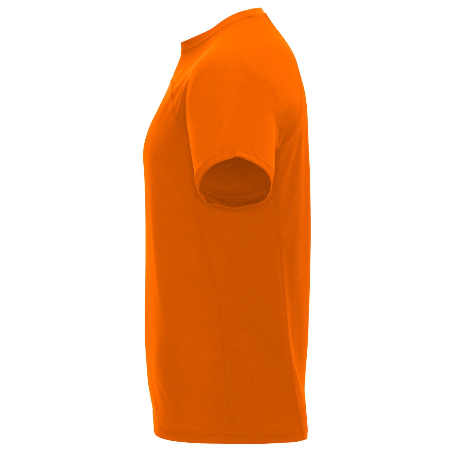 2. Foto Funktions-T-Shirt MONACO leicht für Beruf Sport Freizeit mit Druck (Farbe: orange Größe: XXL)