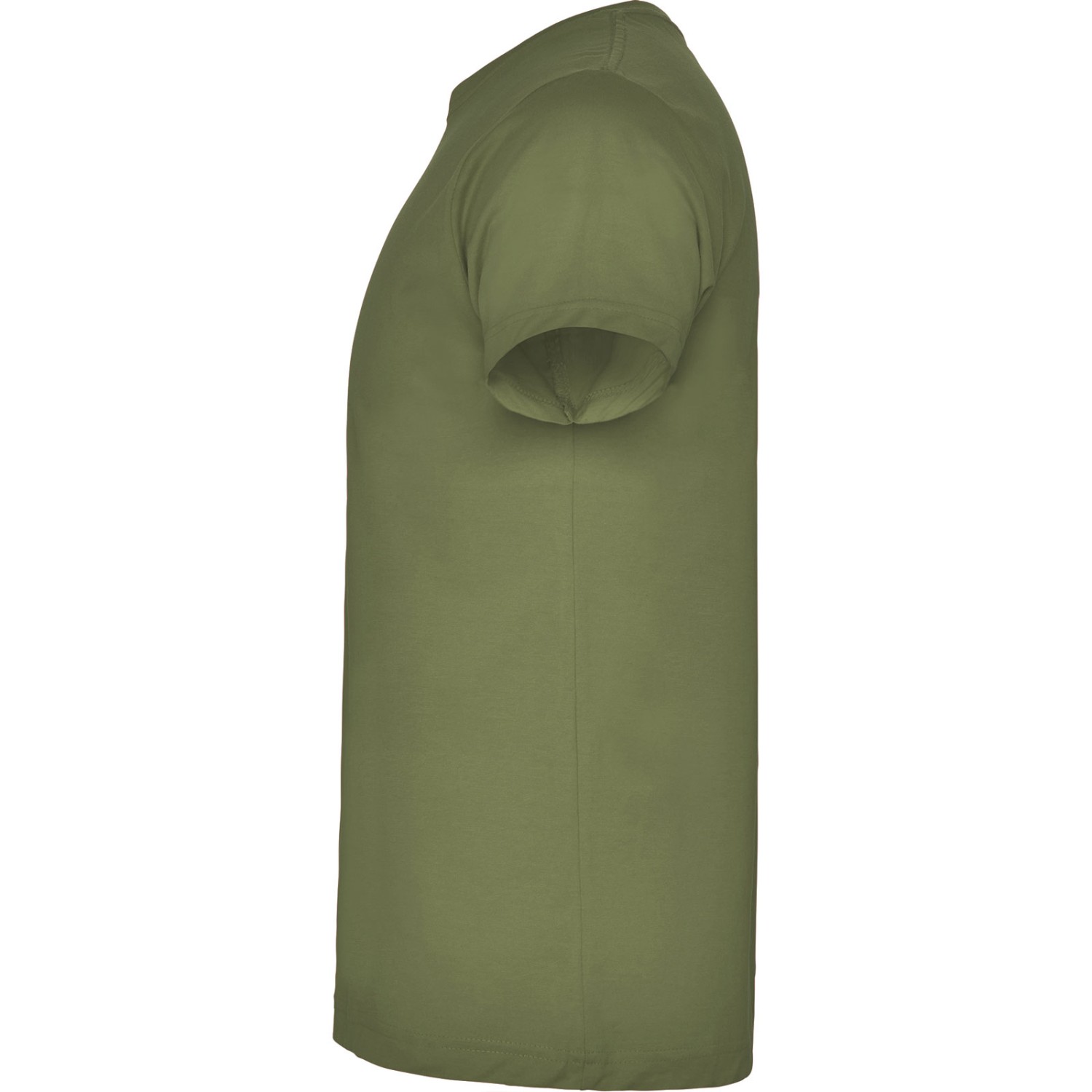 2. Foto T-Shirt BRACO Armee Grün L Baumwolle mit Druck