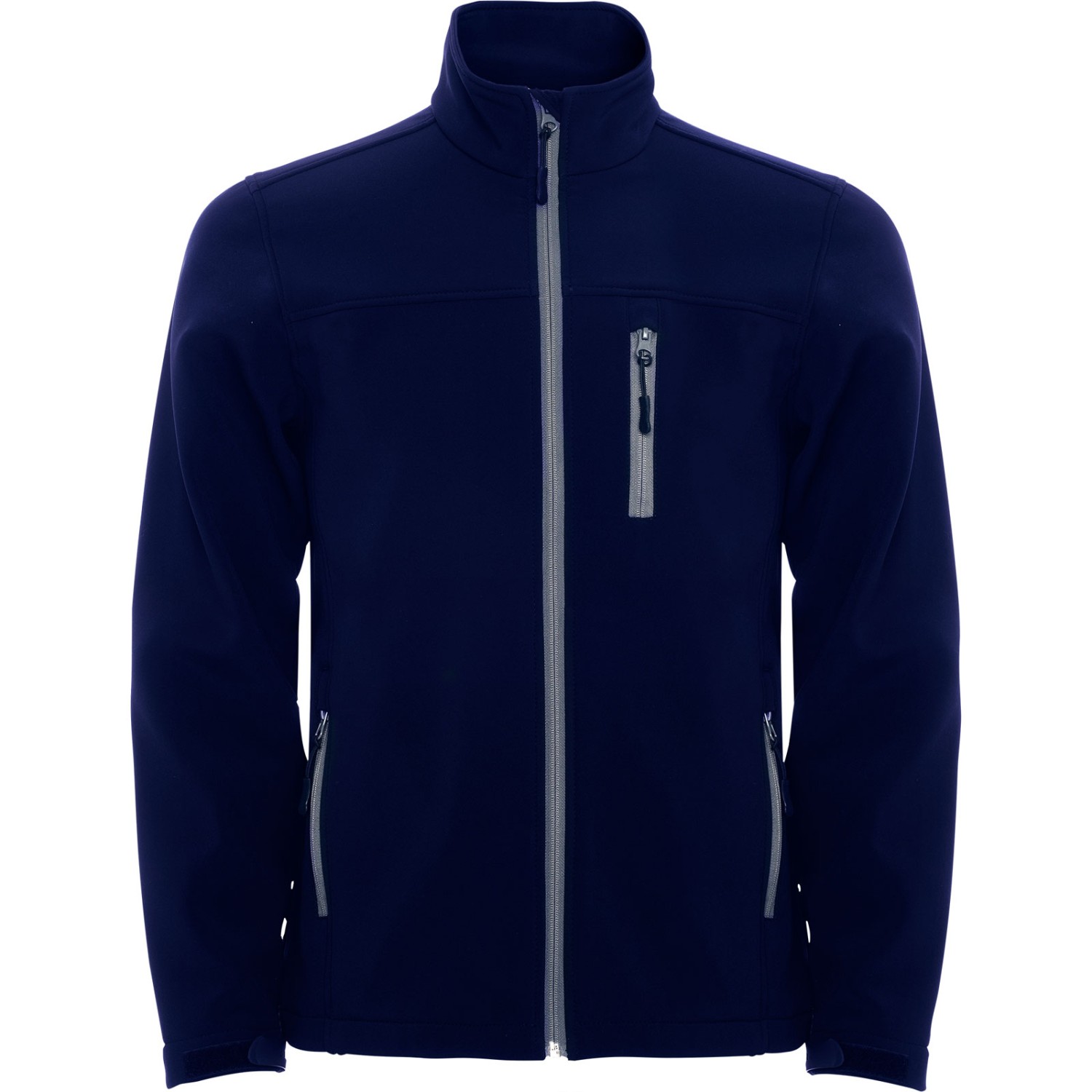 0. Foto Softshell Jacke ANTARTIDA Navyblau L Arbeitsjacke mit Logo Text bedrucken