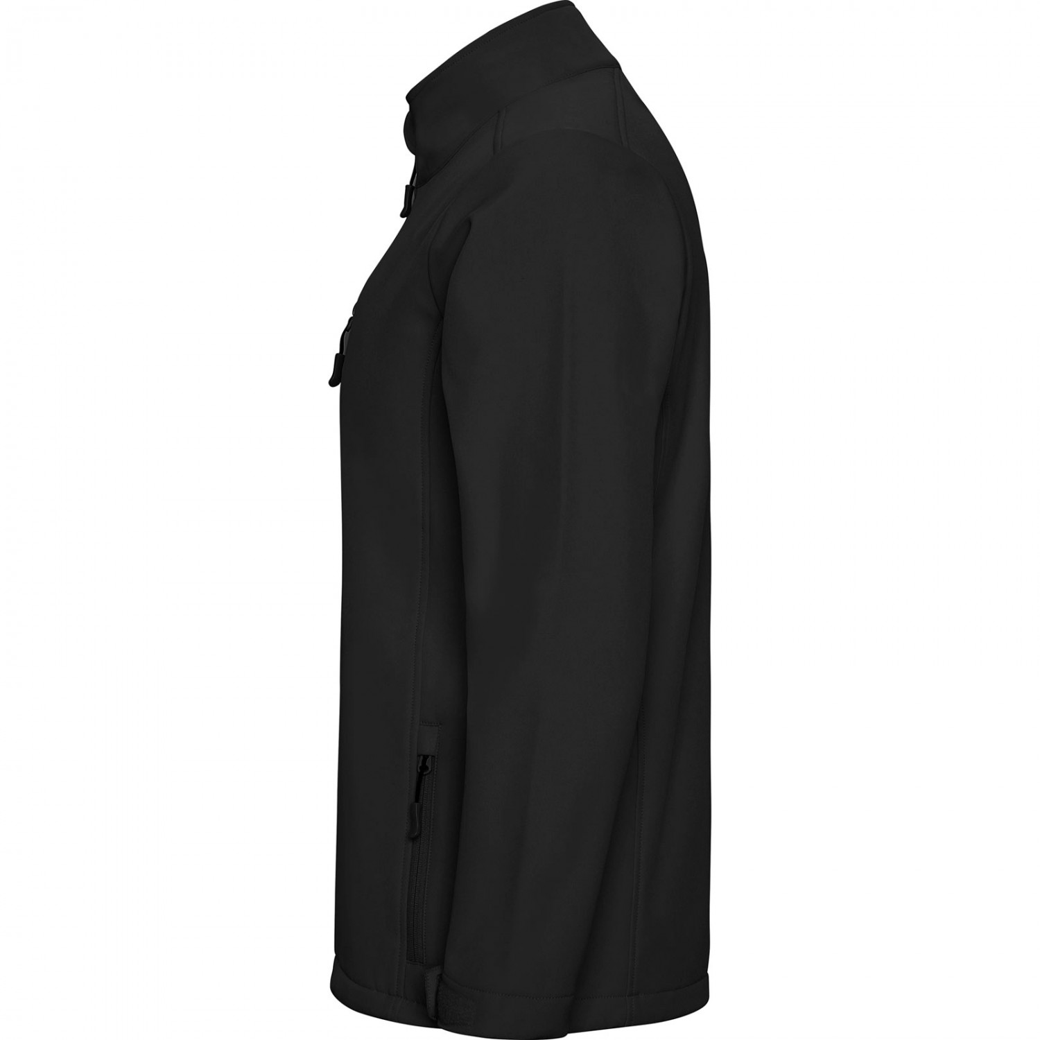 2. Foto Softshell Jacke Nebraska Arbeitsjacke schwarz 4XL Druck nach Wunsch
