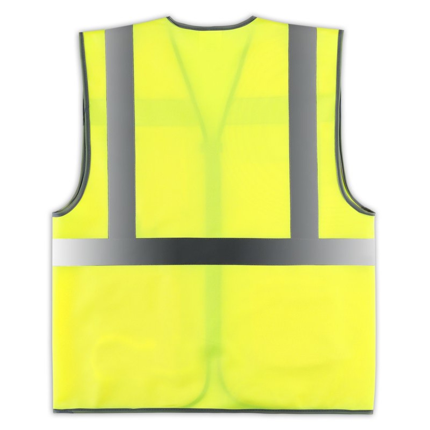 1. Foto Warnweste FUNCTION Reißverschluss und Taschen mit Druck (Farbe: gelb Größe: M)