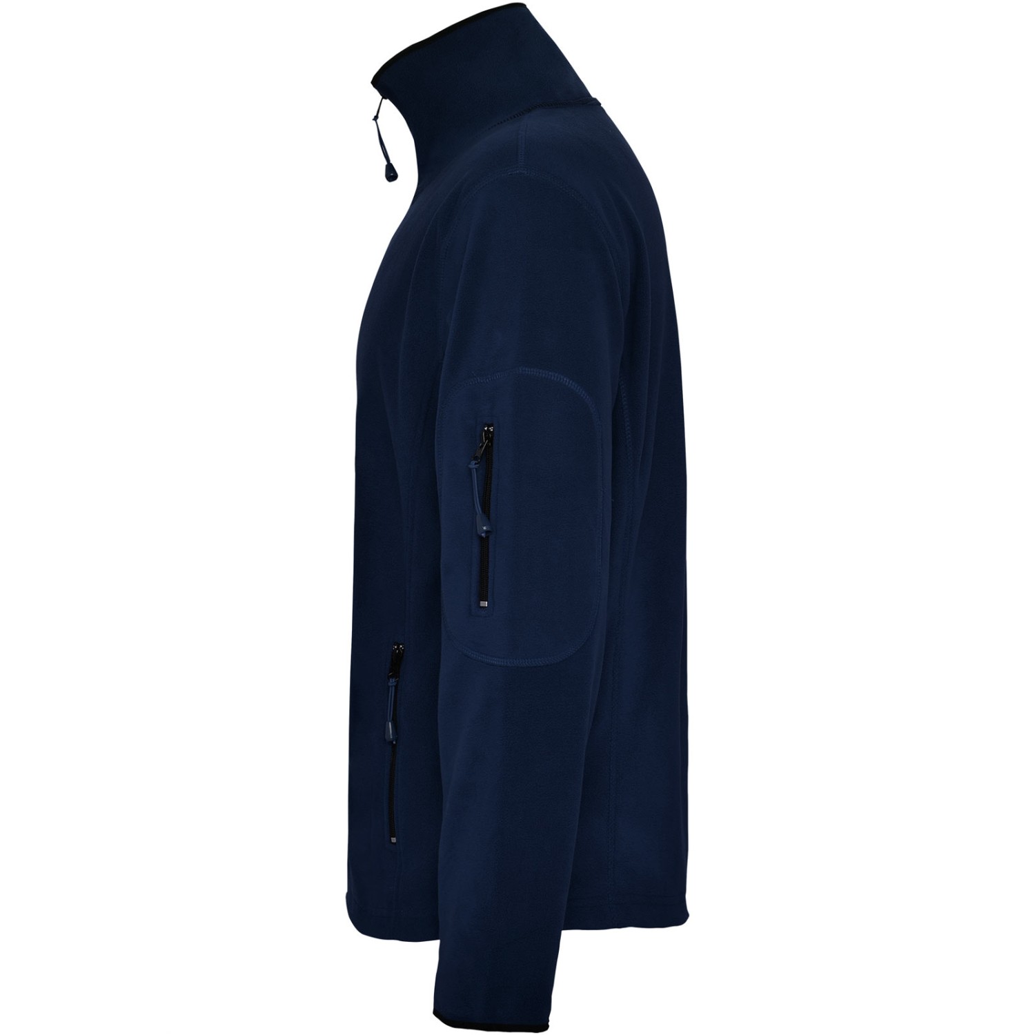 2. Foto Micro Fleecejacke LUCIANE Navy Blue Größe XXL mit Druck selbst gestalten