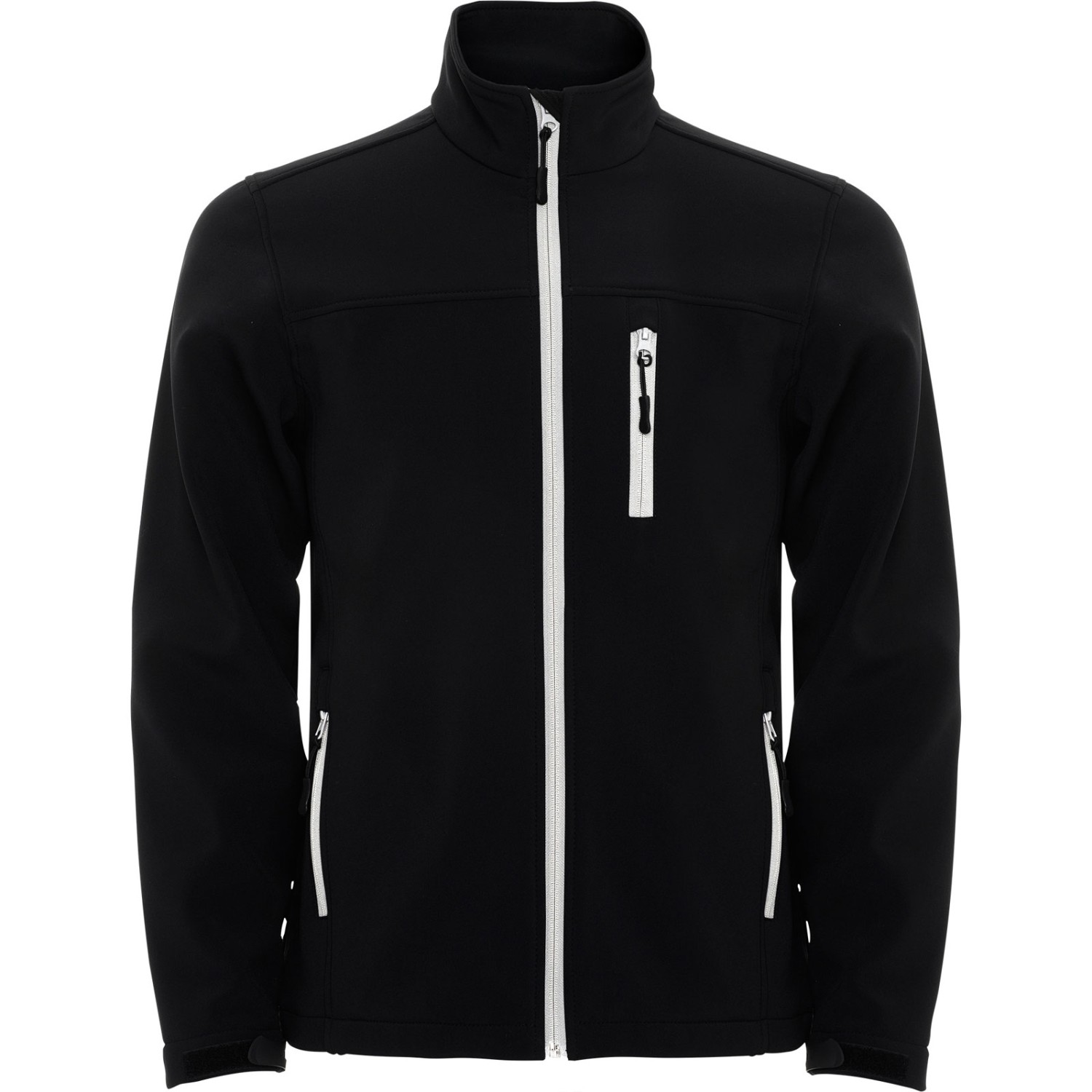 0. Foto Softshell Jacke ANTARTIDA Schwarz XL Arbeitsjacke mit Logo Text bedrucken