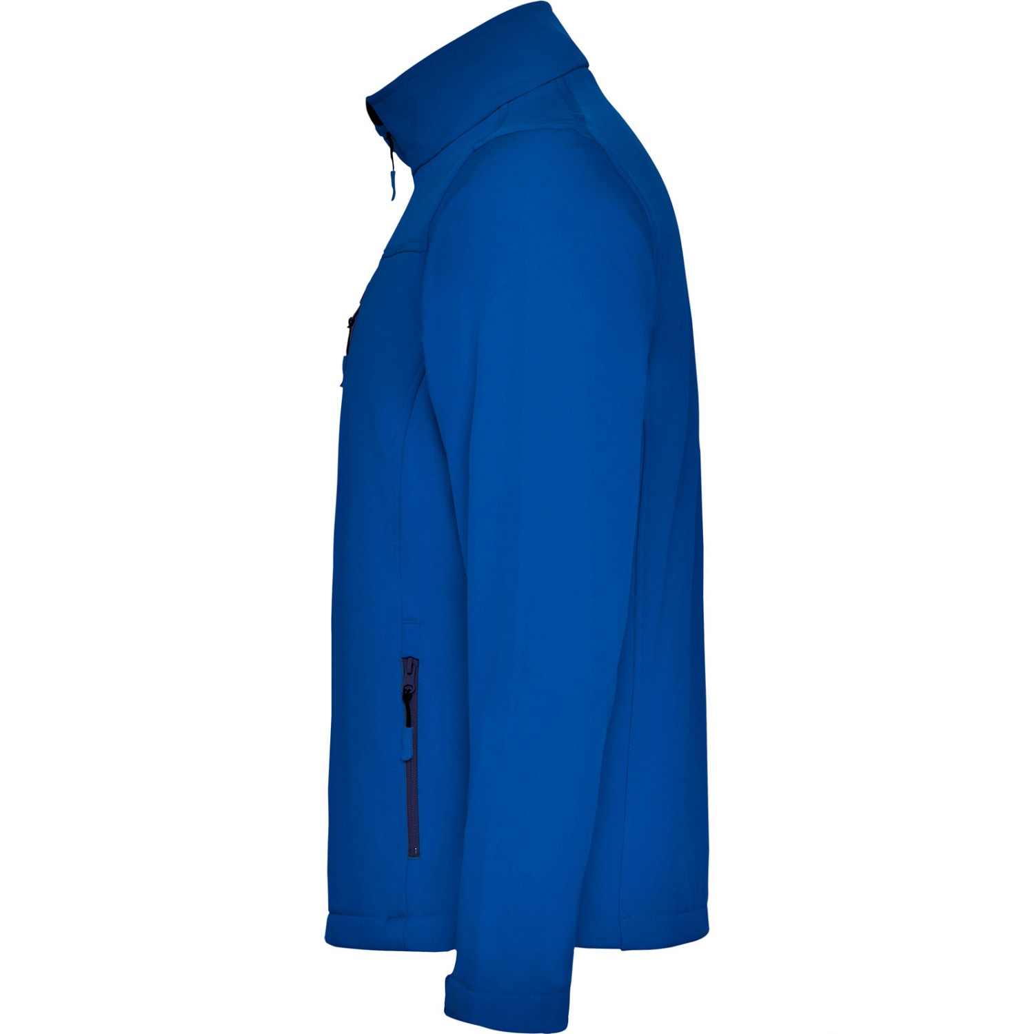 2. Foto Softshell Jacke ANTARTIDA Blau XXL Arbeitsjacke mit Logo Text bedrucken