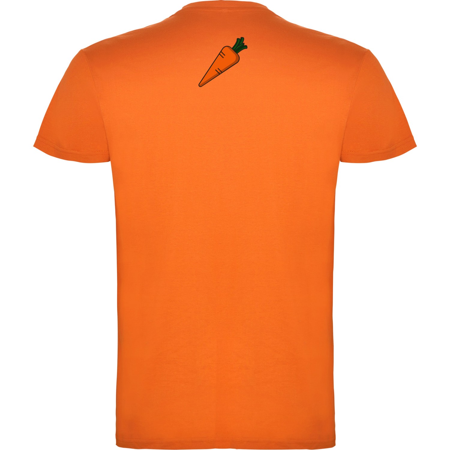 4. Foto T-Shirt BEAGLE Kurzarm Rundhals mit Druck (Farbe: orange Größe: XL)
