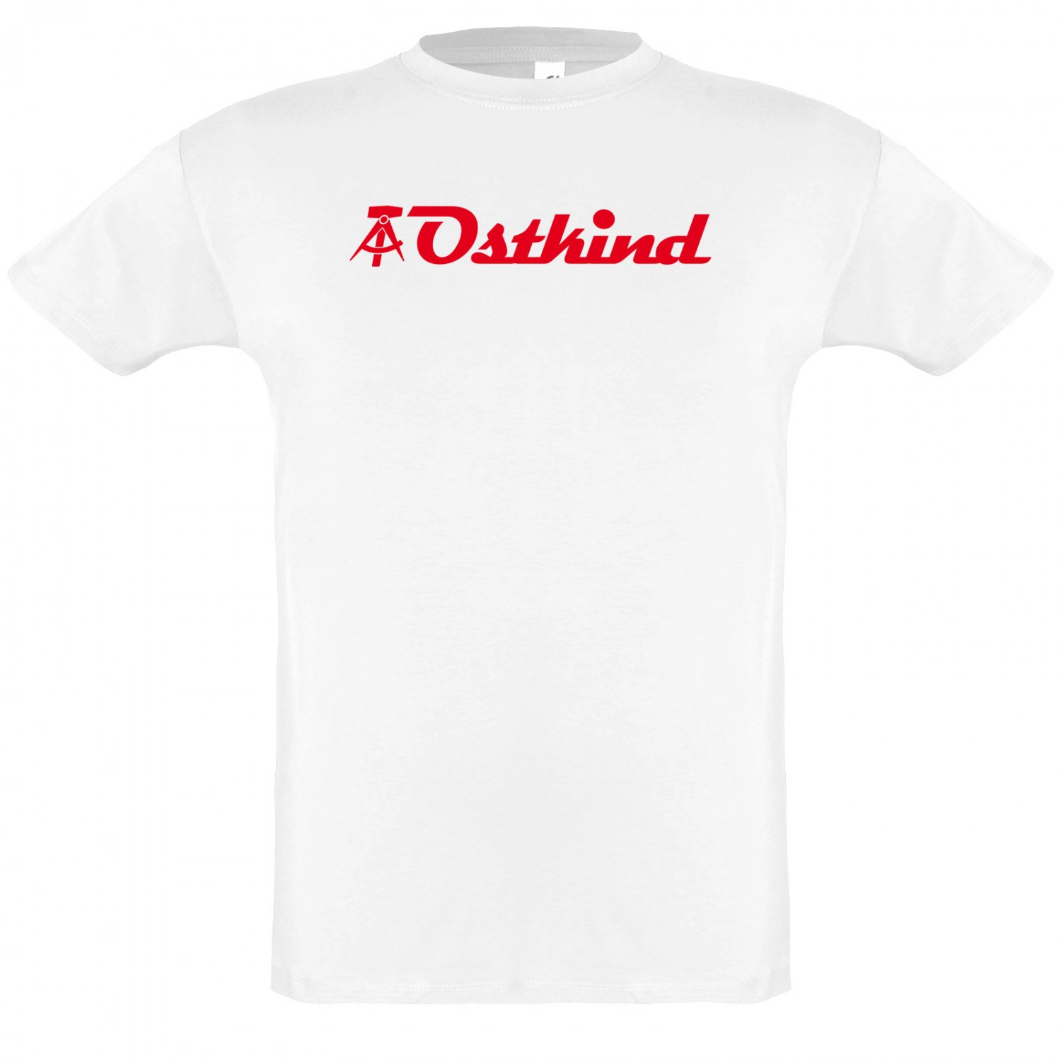 Ostkind Shirt T-Shirt DDR Ossi Osten (Farbe: weiß Größe: XXL)