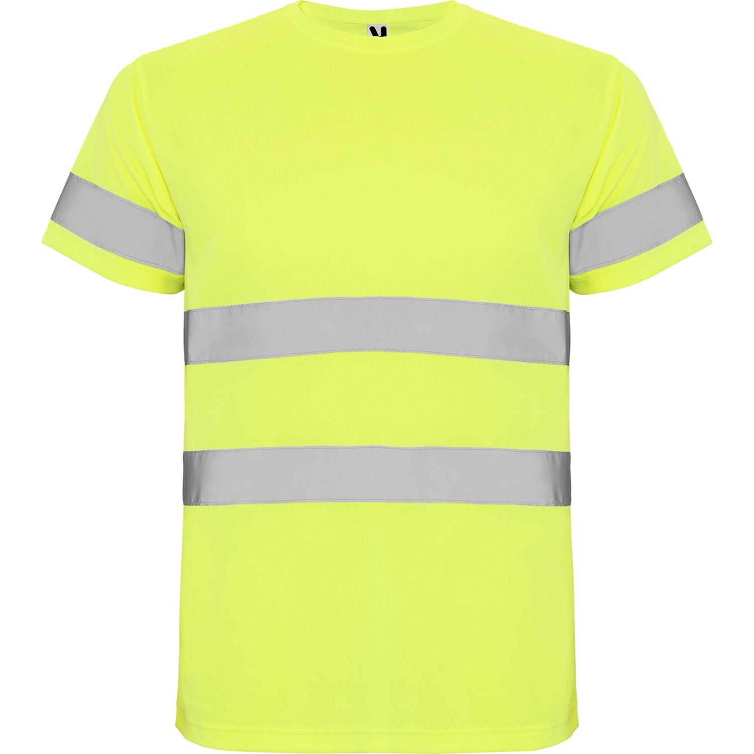 1. Foto T-Shirt HI VIZ DELTA gelb Funktionsshirt reflektierend (Größe: M)
