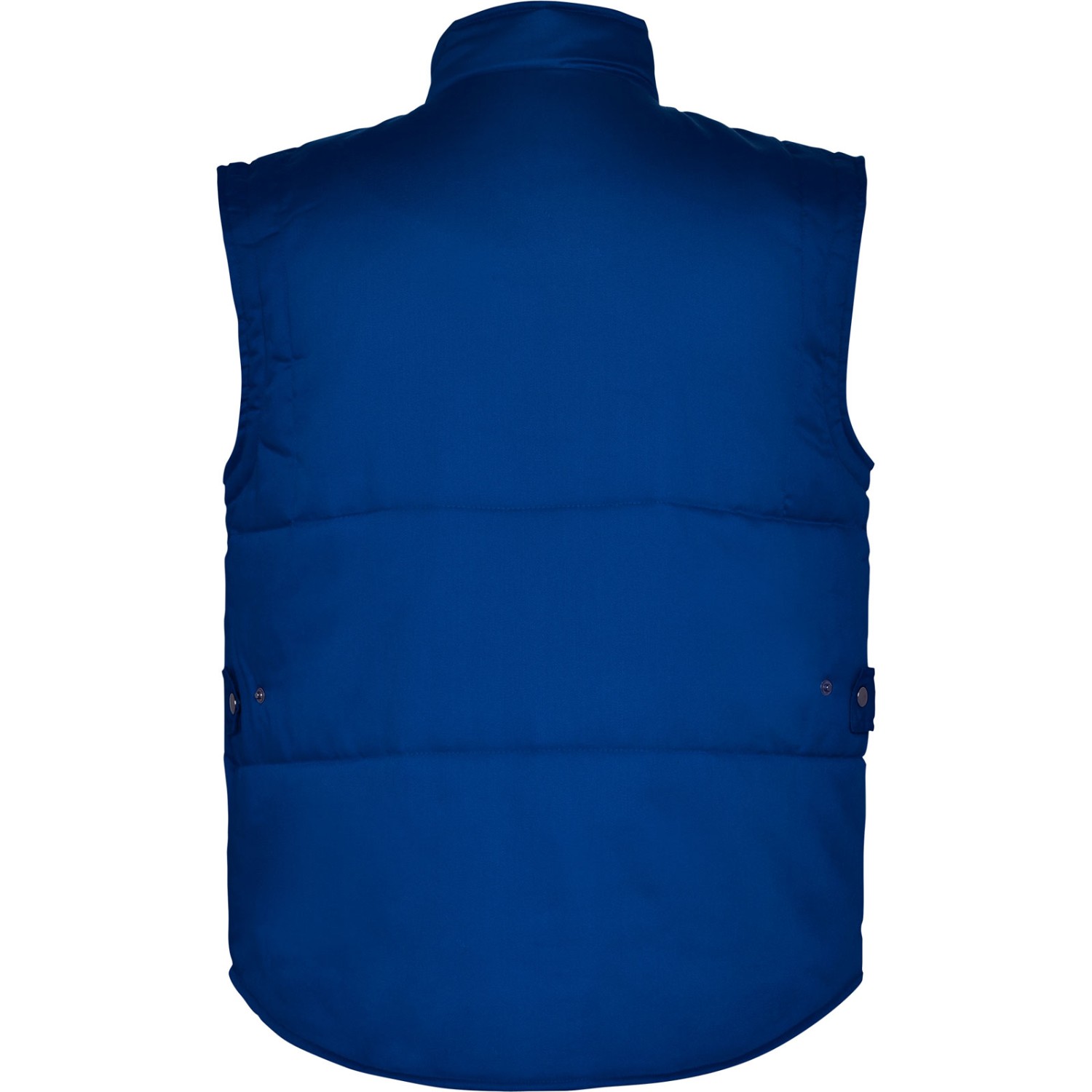 1. Foto Weste ALMANZOR Blau Arbeitsweste warm Größe S mit Druck