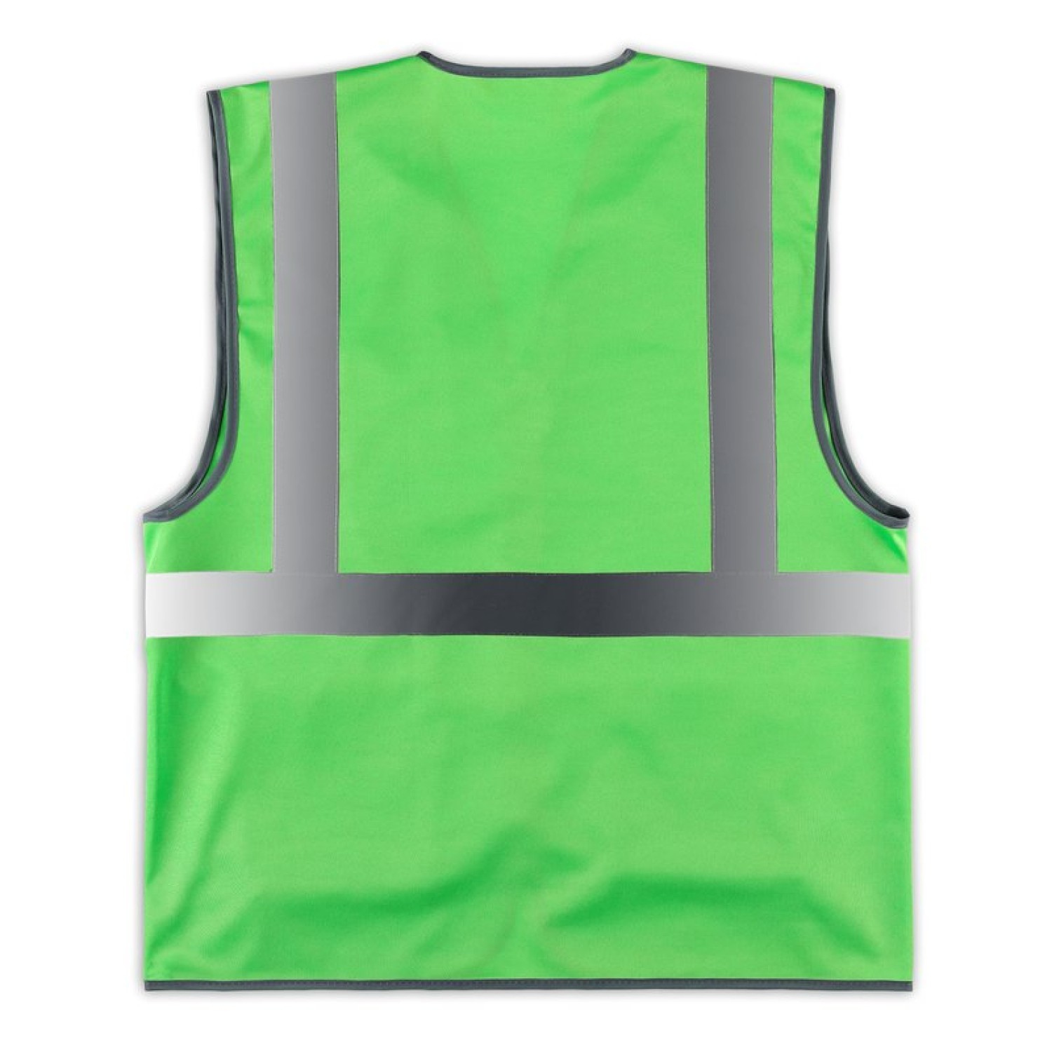1. Foto Warnweste FUNCTION Reißverschluss und Taschen mit Druck (Farbe: grün Größe: XL)