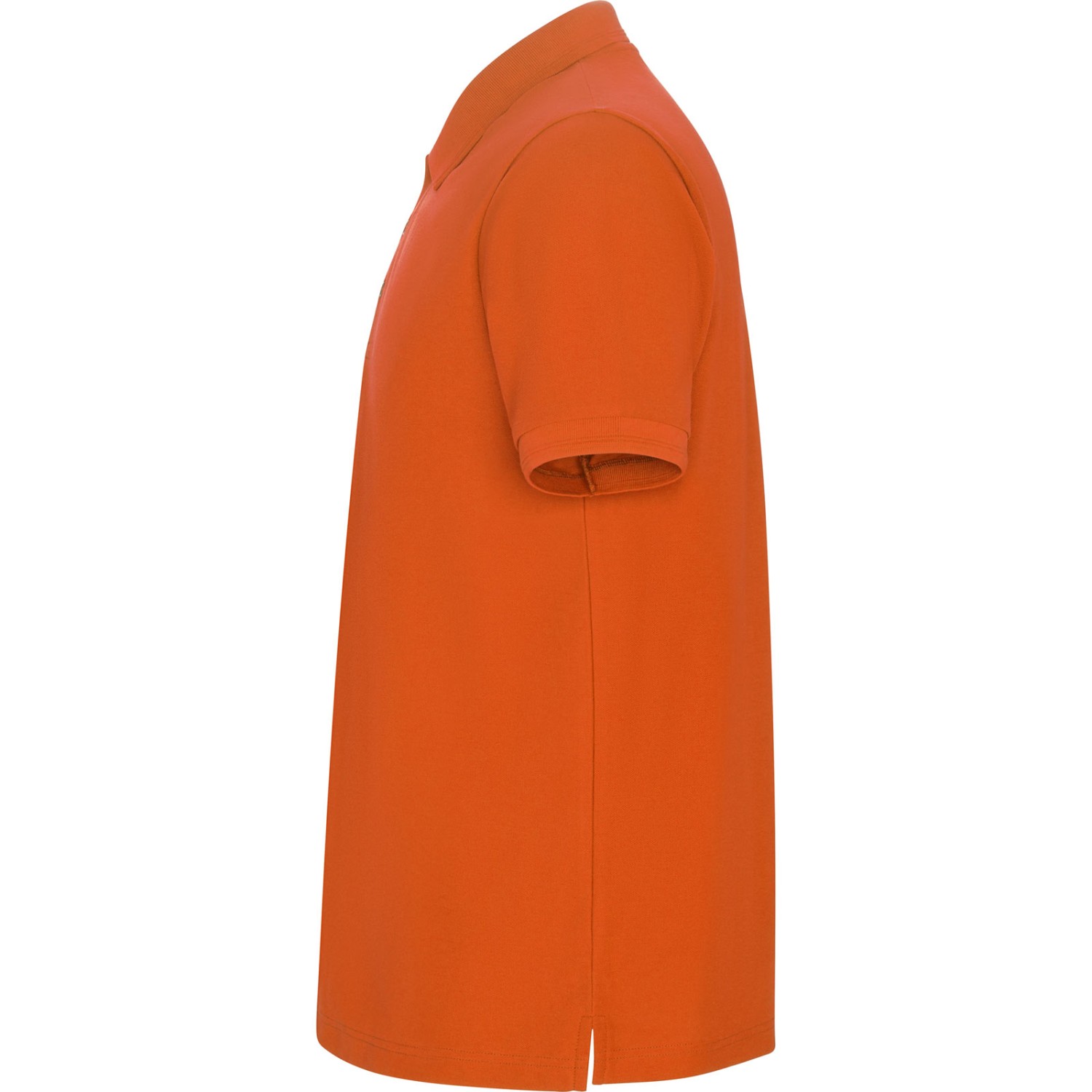 2. Foto Polo Shirt PEGASO Premium mit Logo Text Druck (Farbe: orange Größe: M)