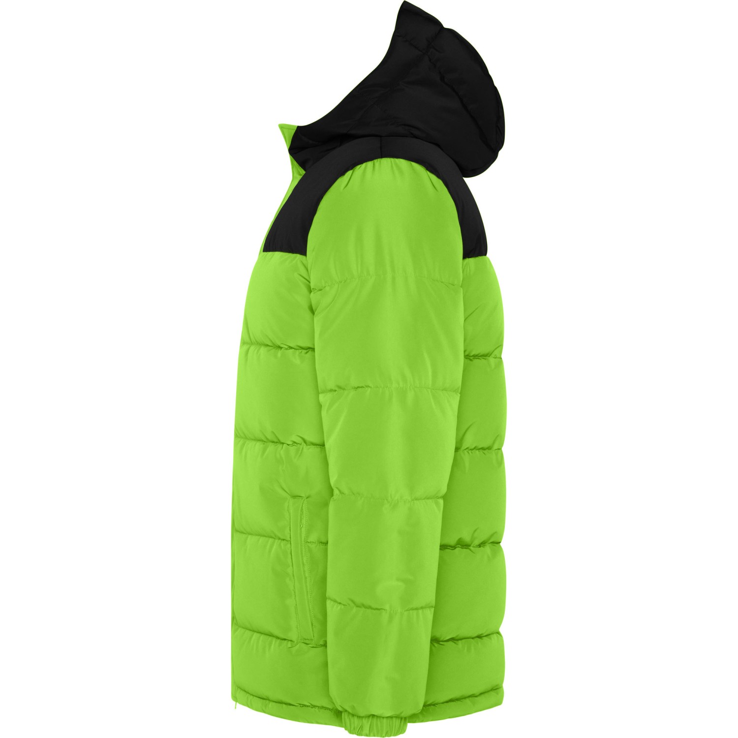 2. Foto Jacke TALLIN gepolsterte Winterjacke mit Druck (Farbe: Hellgrün-Schwarz Größe: XL)