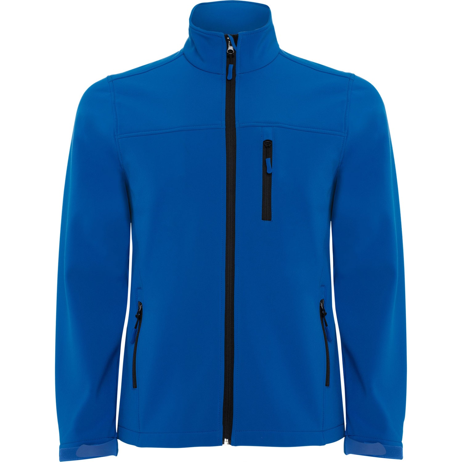 0. Foto Softshell Jacke ANTARTIDA Blau M Arbeitsjacke mit Logo Text bedrucken