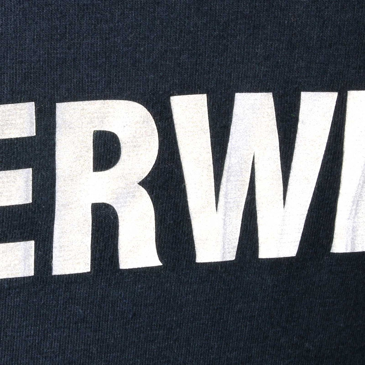 3. Foto Feuerwehr T-Shirt mit Druck reflektierend Shirt beidseitig (Größe: XL)