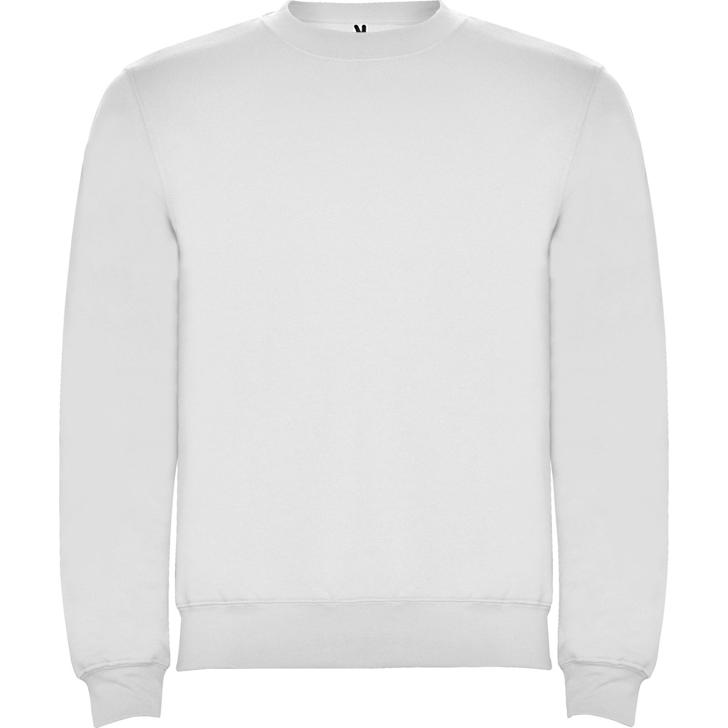 0. Foto Sweatshirt CLASICA Pullover mit Logo Druck (Farbe: weiß Größe: S)
