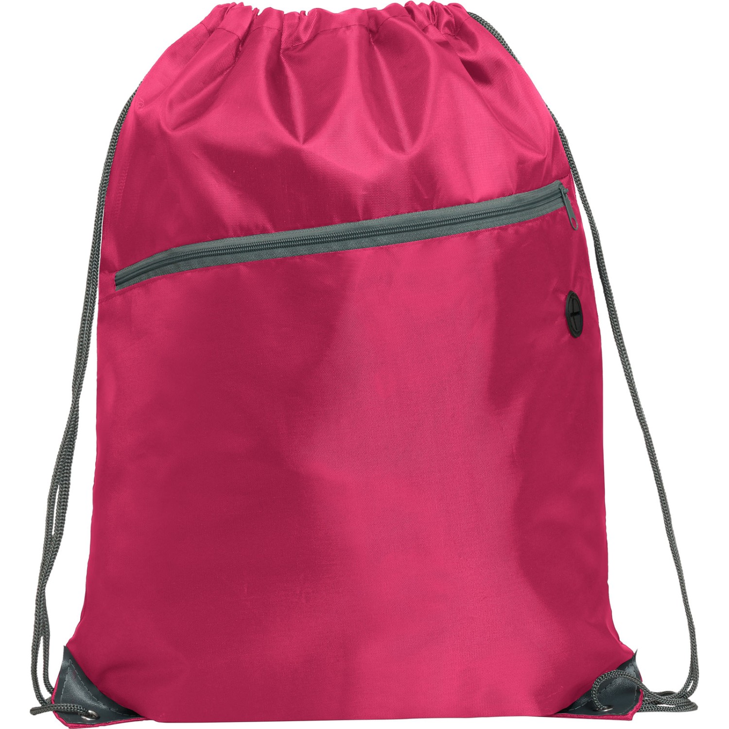 0. Foto Sportbeutel NINFA Kinder Rucksack Gymbag mit Namen Logo bedrucken (Farbe: pink)