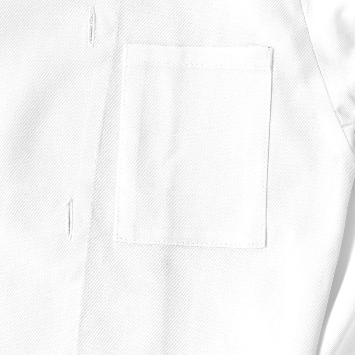 4. Foto Kochjacke PURE Karlowsky weiß Größe M mit Wunschdruck