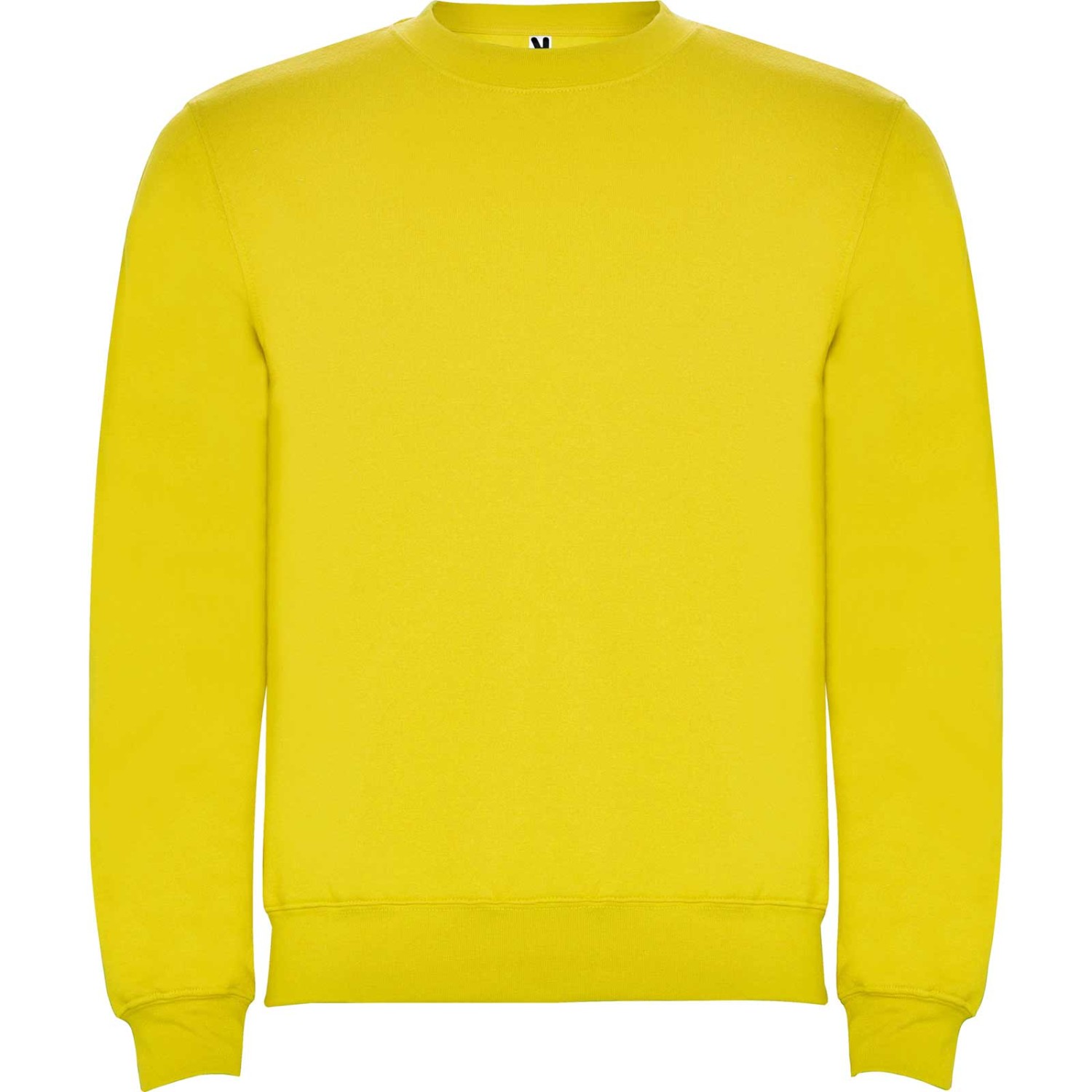 0. Foto Sweatshirt CLASICA Pullover mit Logo Druck (Farbe: gelb Größe: L)