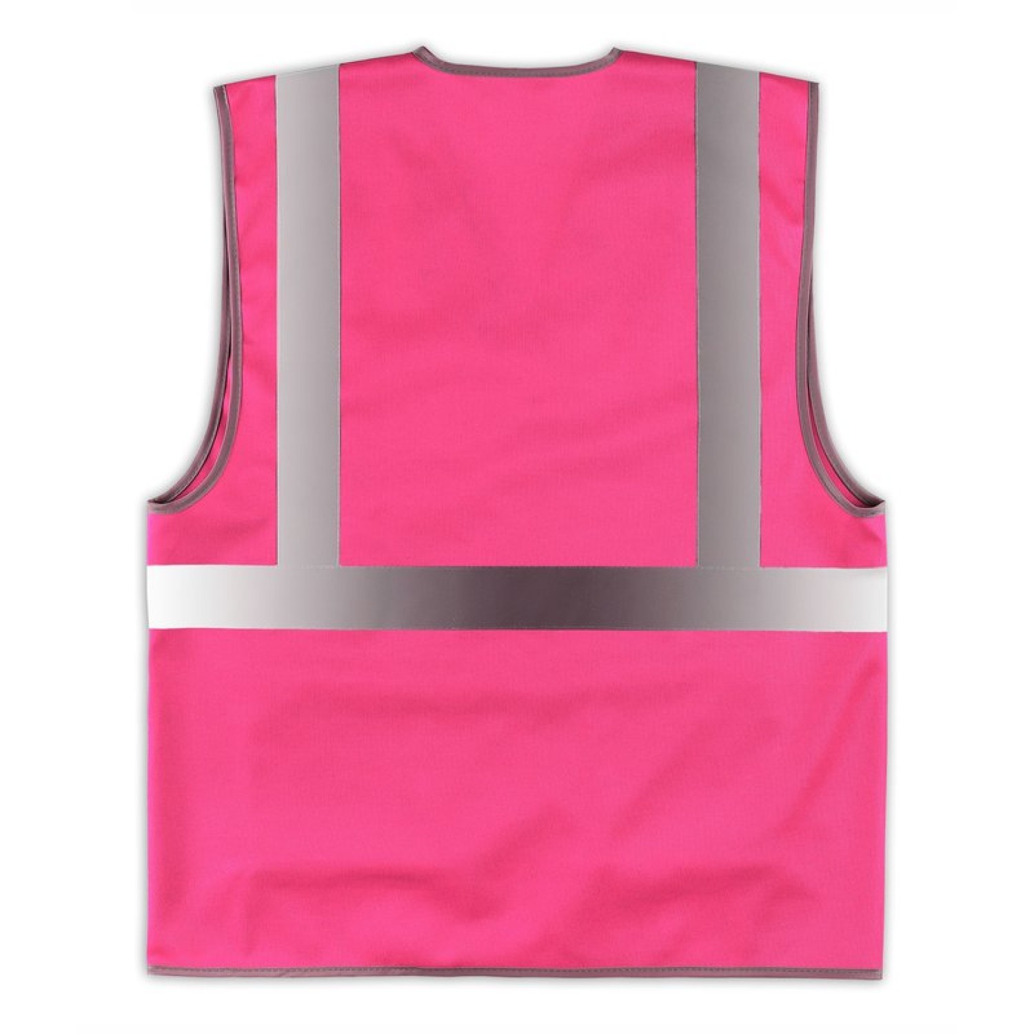 1. Foto Warnweste FUNCTION mit Druck pink Größe 5XL