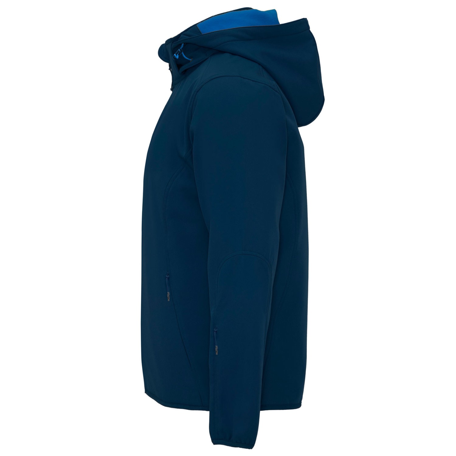 4. Foto Softshell Jacke Siberia Arbeitsjacke 2-lagig mit Kapuze (Farbe: navy blau Größe: L)