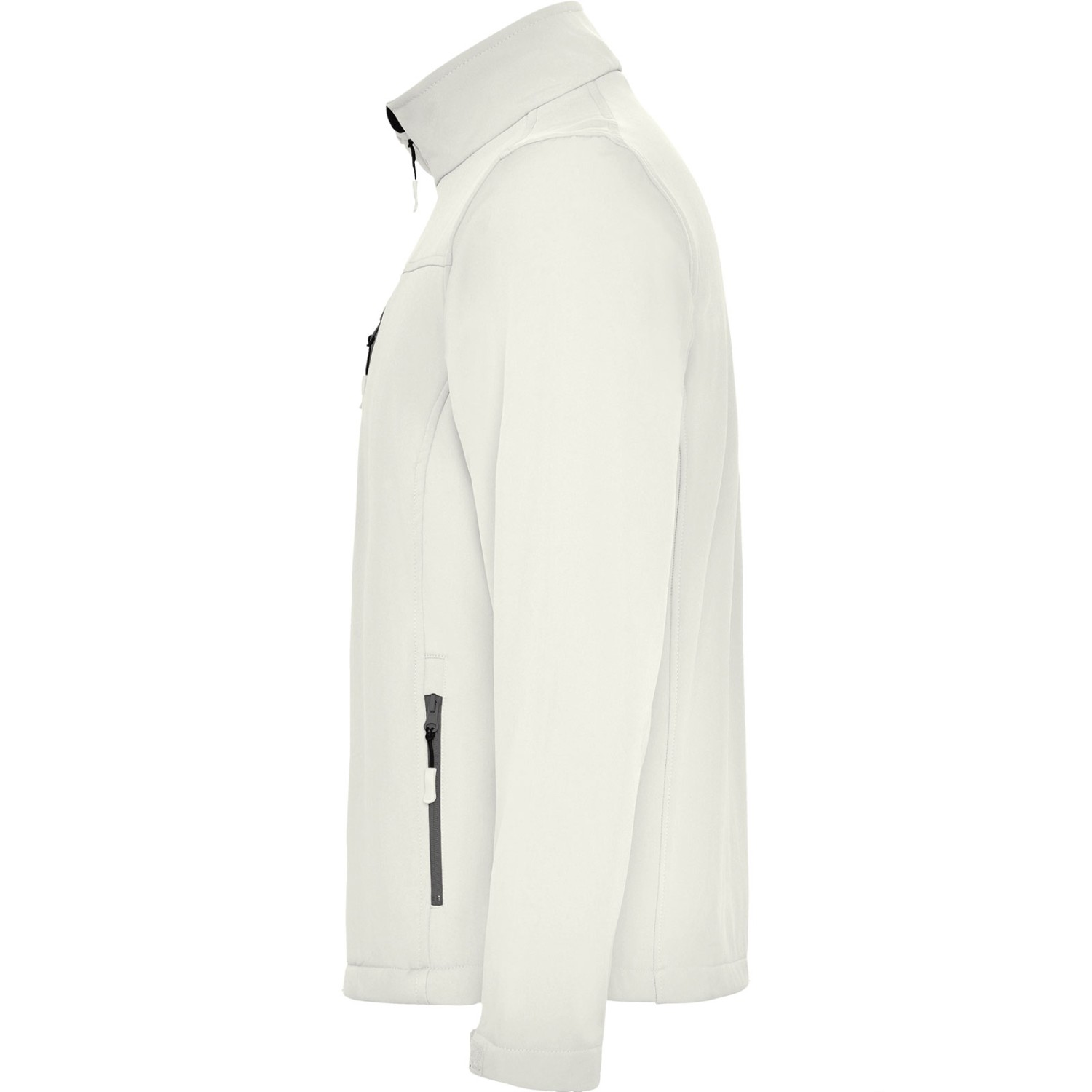 2. Foto Softshell Jacke ANTARTIDA Weiß L Arbeitsjacke Aufdruck selbst gestalten