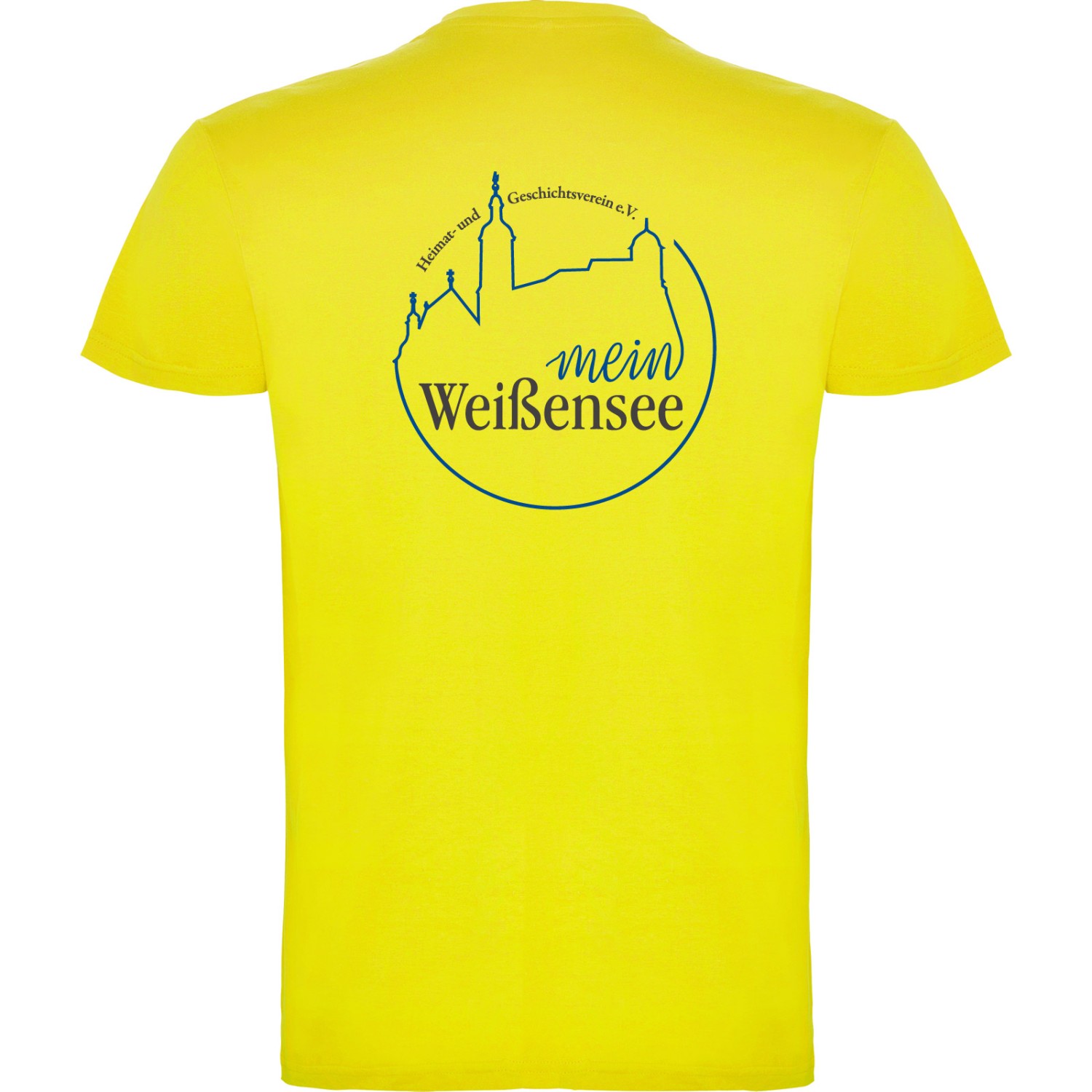 1. Foto T-Shirt BEAGLE Kurzarm Rundhals mit Druck (Farbe: gelb Größe: S)