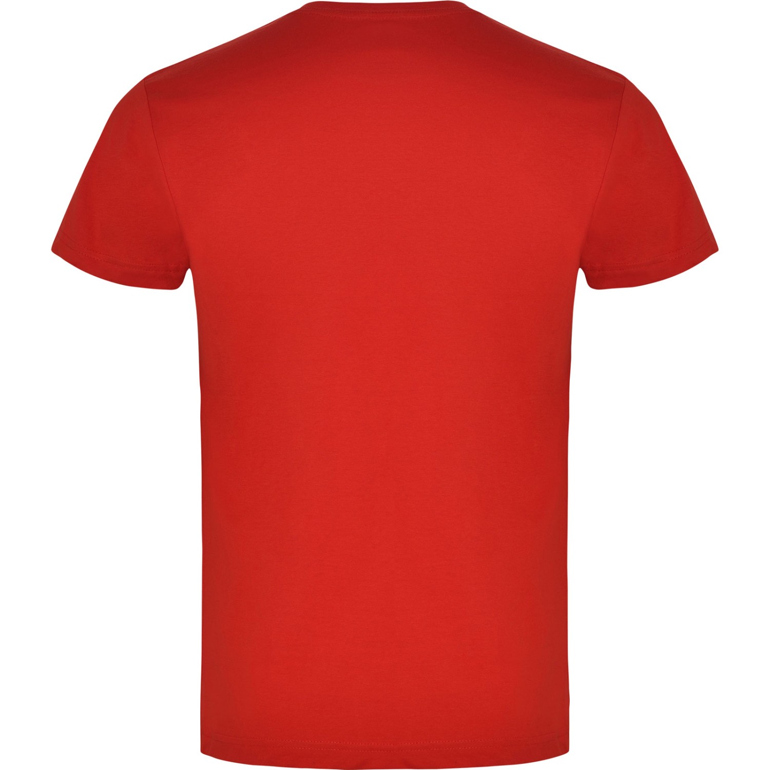 1. Foto T-Shirt BRACO Rot S Baumwolle mit Druck Werbung bedrucken