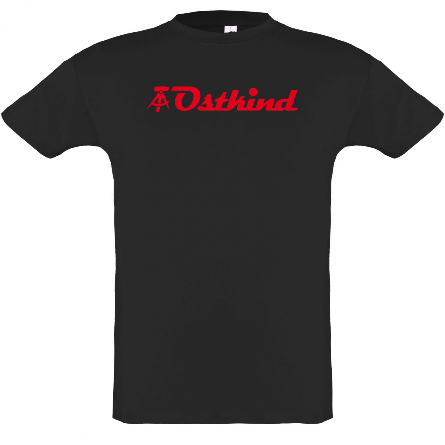Ostkind Shirt T-Shirt DDR Ossi Osten (Farbe: schwarz Größe: S)