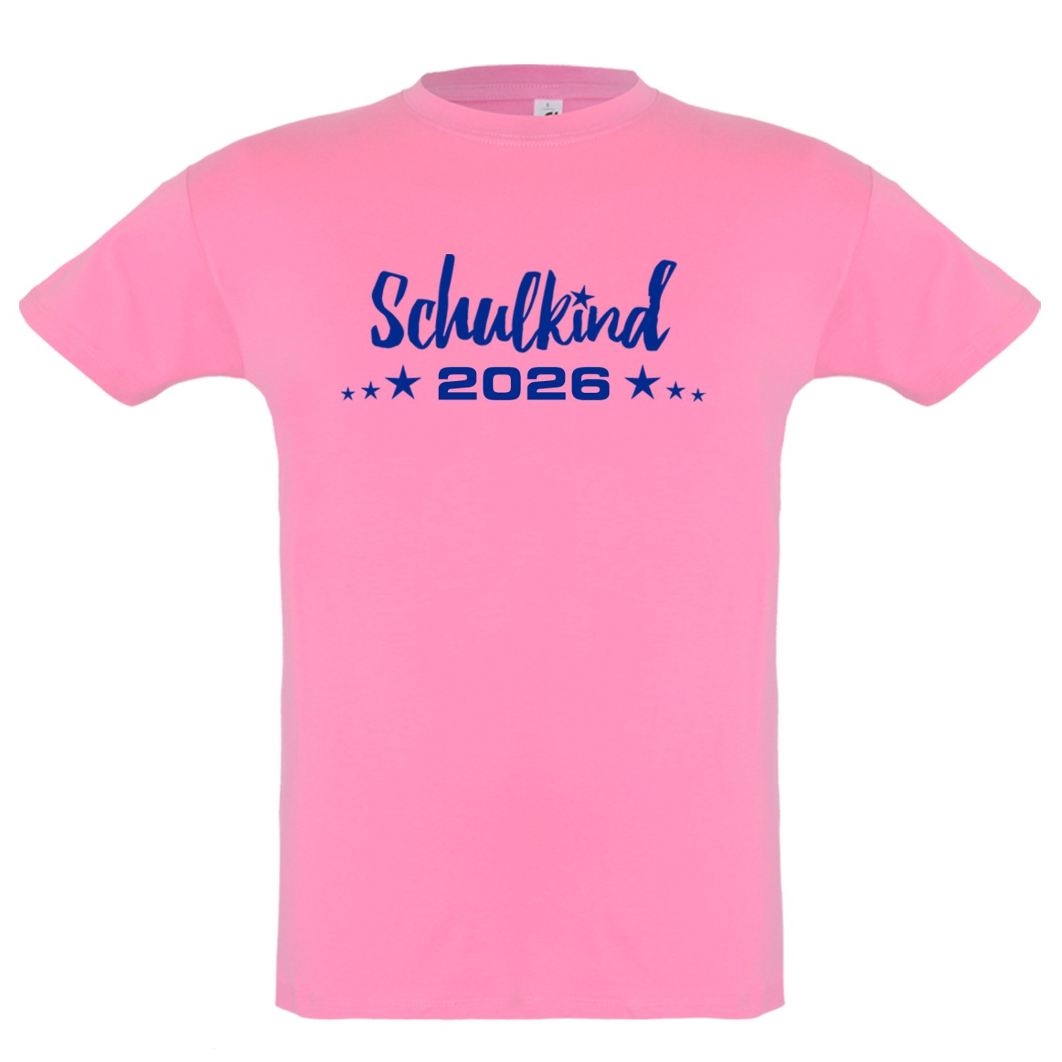 0. Foto Schulkind 2026 T-Shirt Kinder Schulanfang Einschulung Geschenk (Farbe: pink Größe: 130/140)