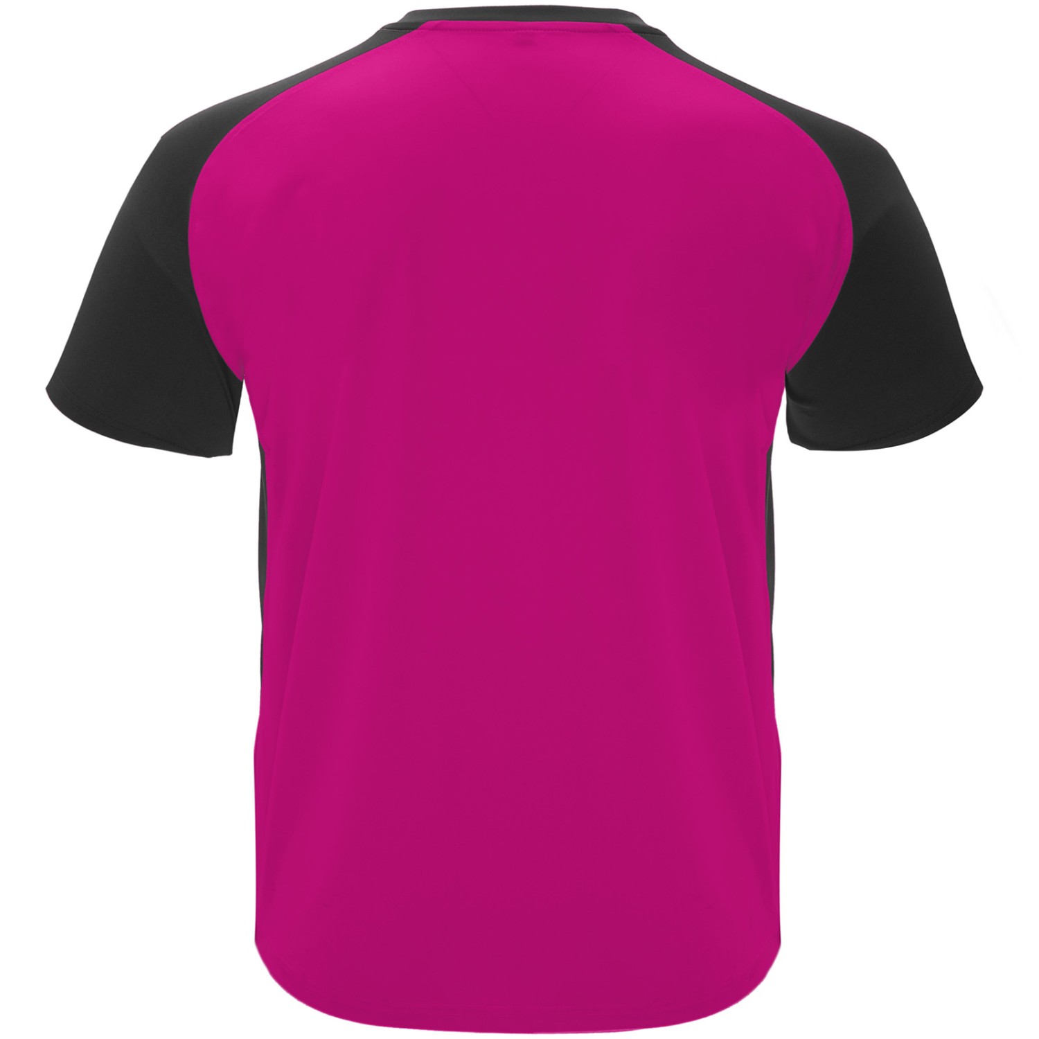 1. Foto Trikot Sportshirt BUGATTI Pink-Schwarz Größe S mit Druck