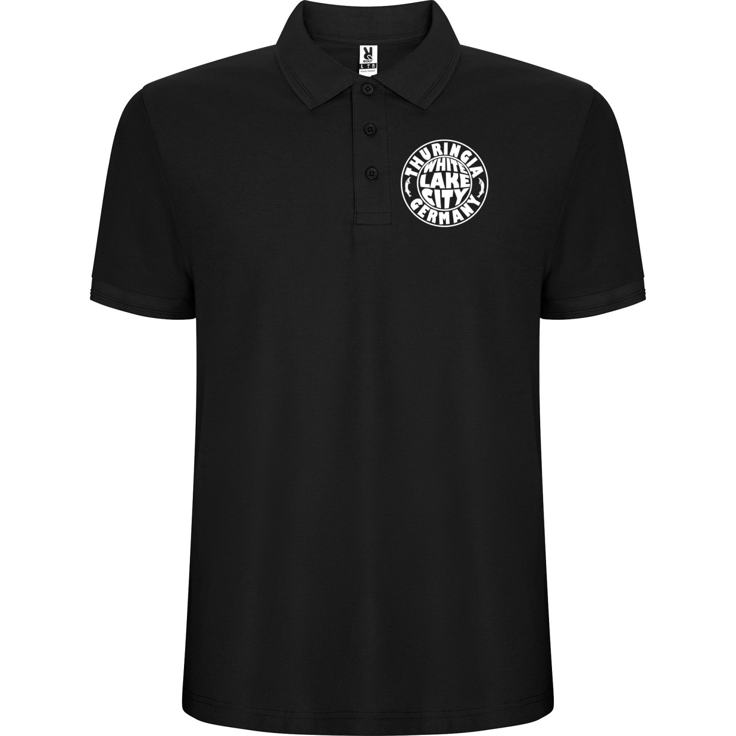 0. Foto Polo Shirt Pegaso Premium WLC White Lake City in Größe 4XL