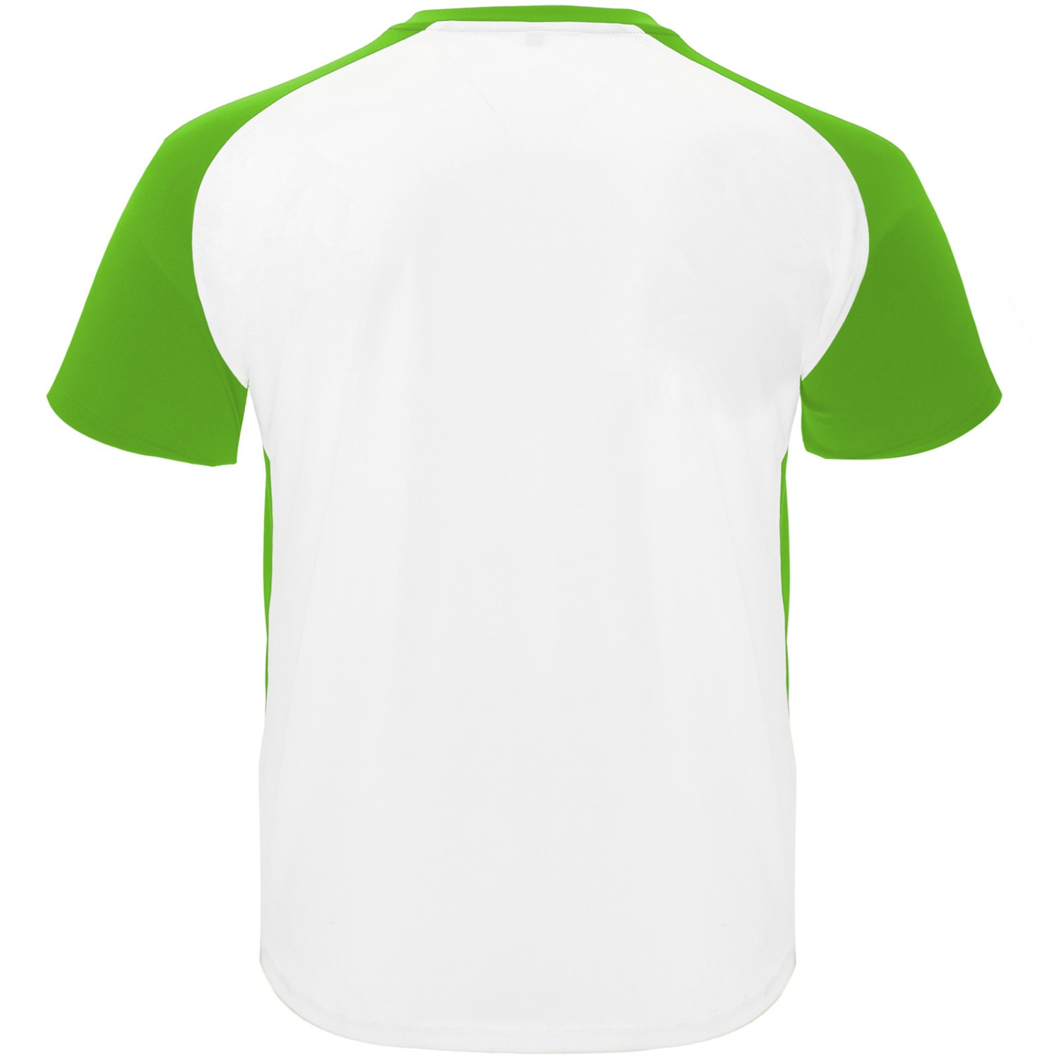 1. Foto Trikot Sportshirt BUGATTI Weiß-Grün Größe XXL mit Druck