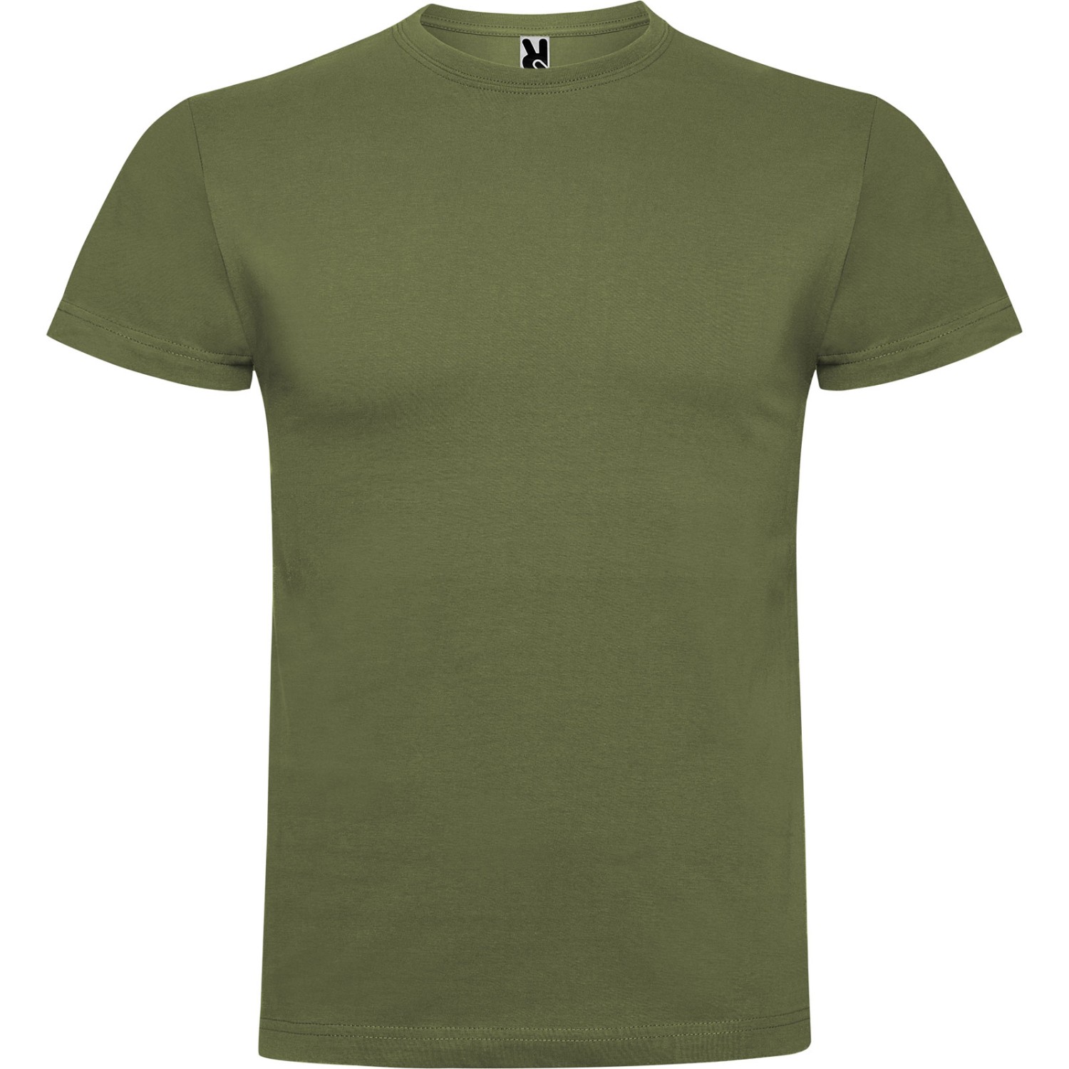 0. Foto T-Shirt BRACO Armee Grün XL Baumwolle mit Druck