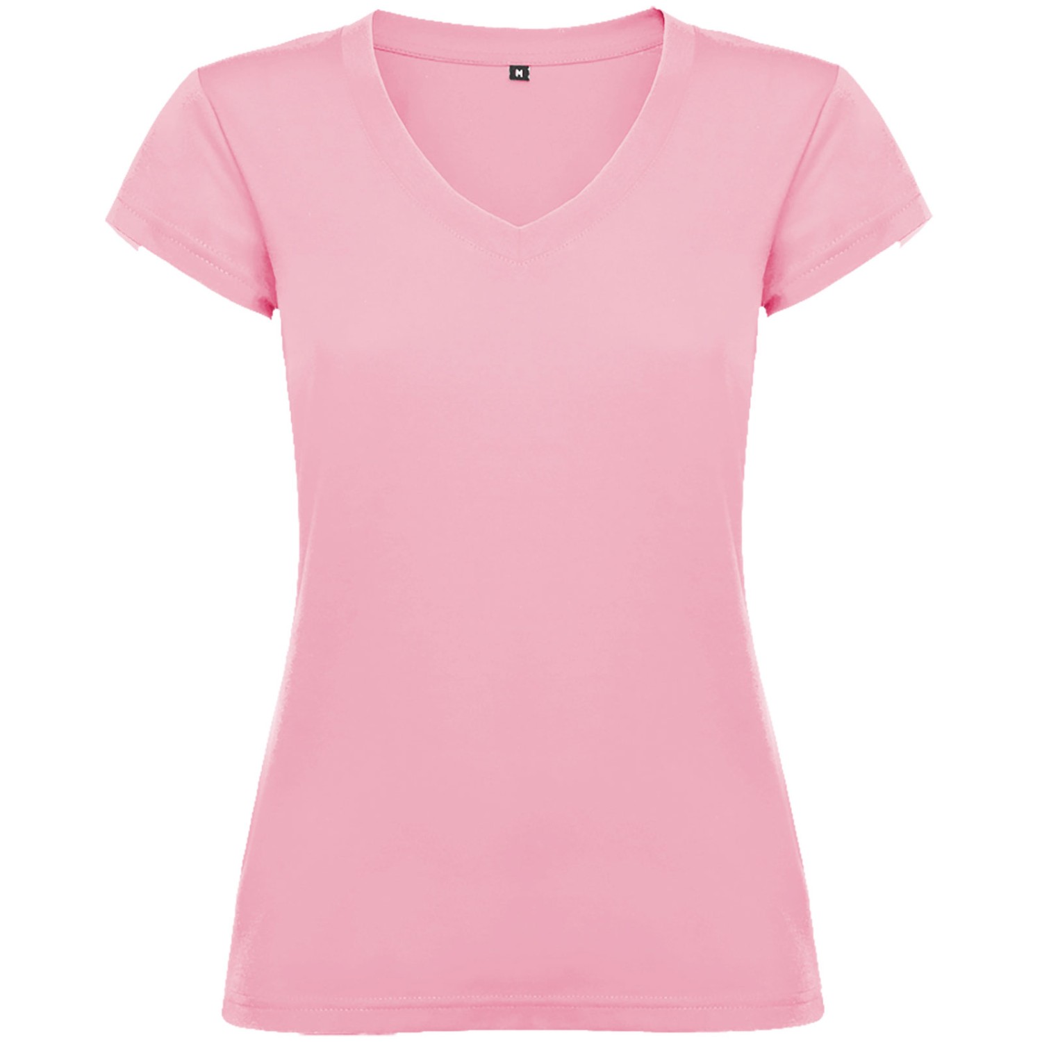 Shirt VICTORIA V-Ausschnitt Ladies mit Druck (Farbe: Grün Größe: S) Rosa