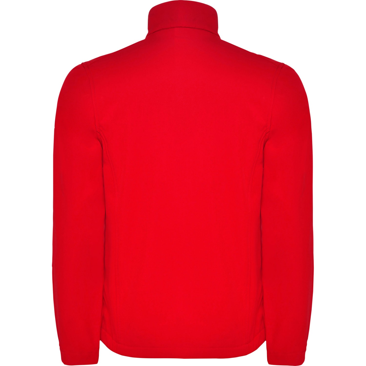 1. Foto Softshell Jacke ANTARTIDA Rot L Arbeitsjacke mit Logo Text Druck