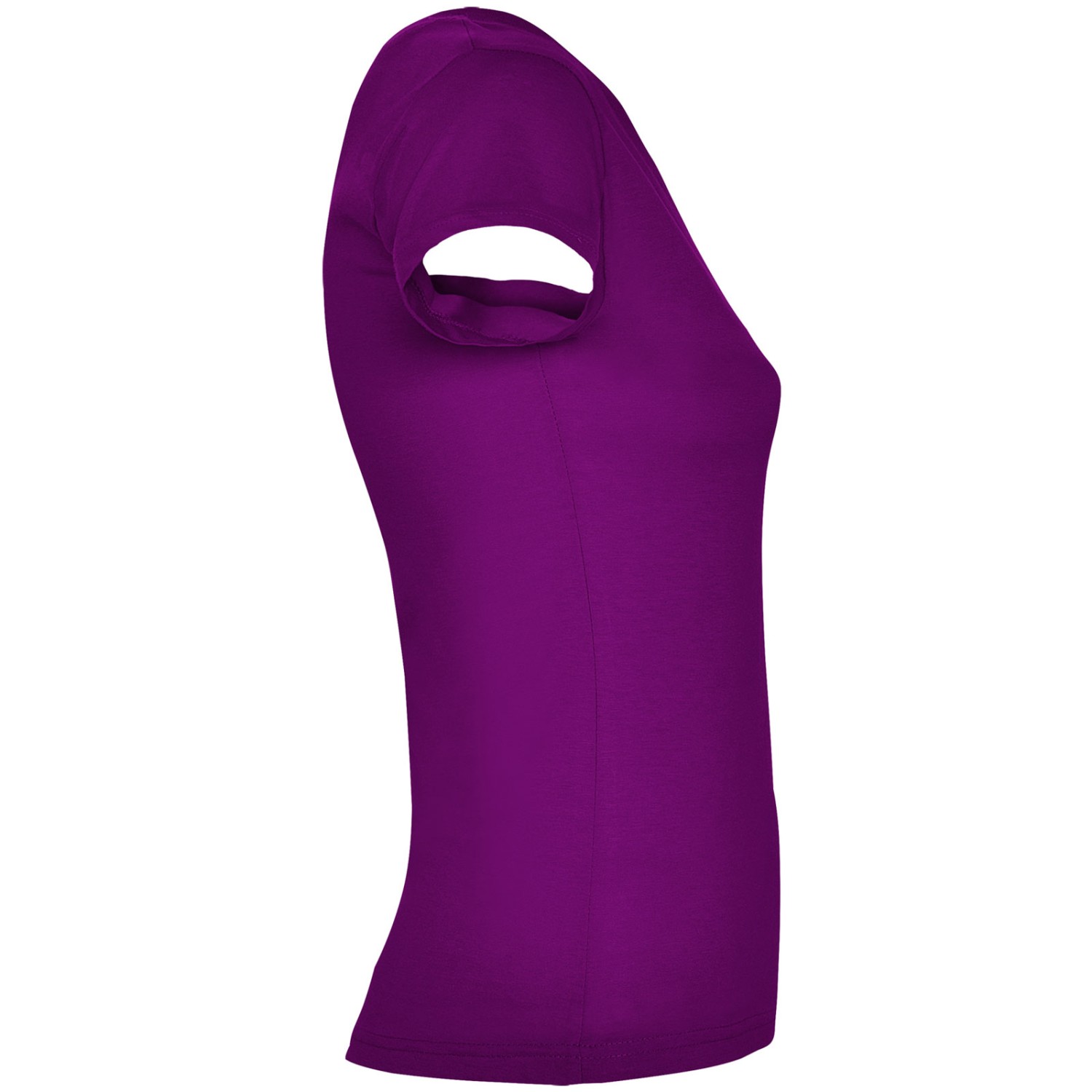 2. Foto Shirt VICTORIA V-Ausschnitt Violett Ladies Größe 3XL mit Druck