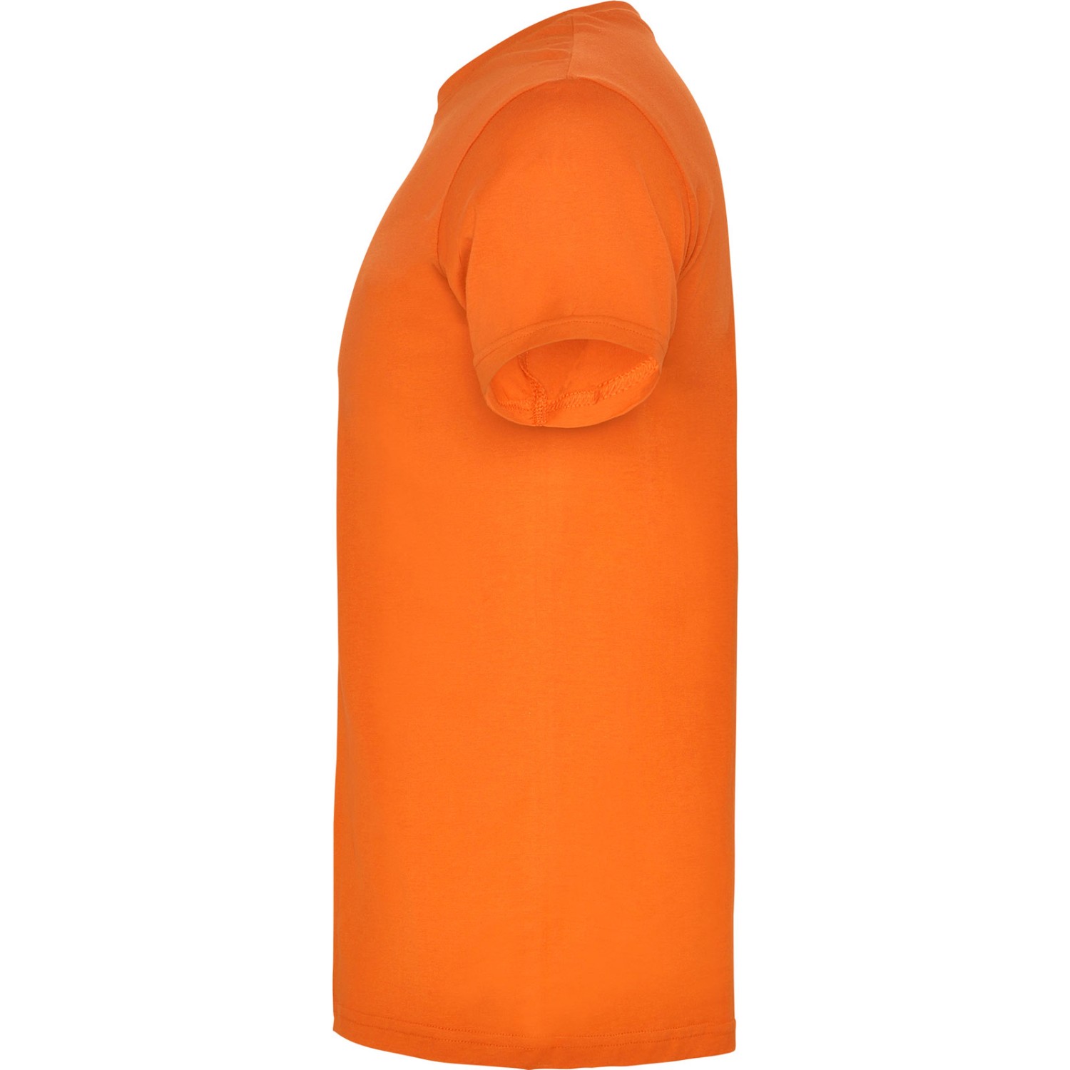 2. Foto T-Shirt BEAGLE Kurzarm Rundhals mit Druck (Farbe: orange Größe: XL)