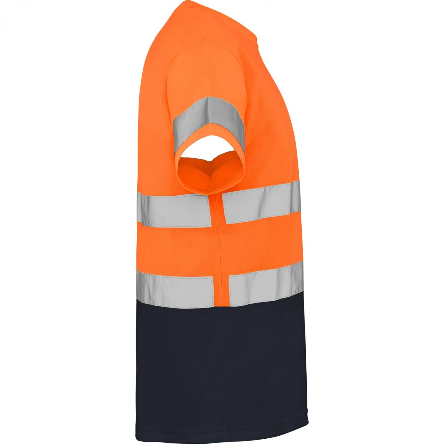 3. Foto T-Shirt HI VIZ DELTA orange Funktionsshirt reflektierend (Größe: XL)