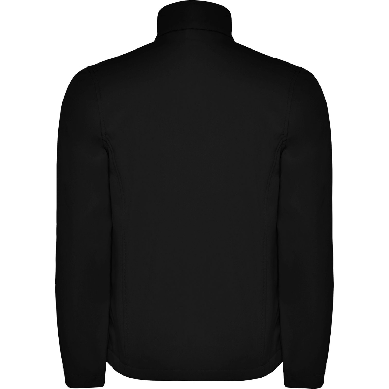 1. Foto Softshell Jacke ANTARTIDA Schwarz XL Arbeitsjacke mit Logo Text bedrucken