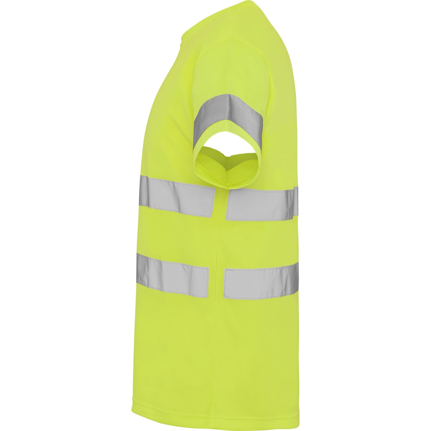 2. Foto T-Shirt HI VIZ DELTA gelb Funktionsshirt reflektierend (Größe: M)