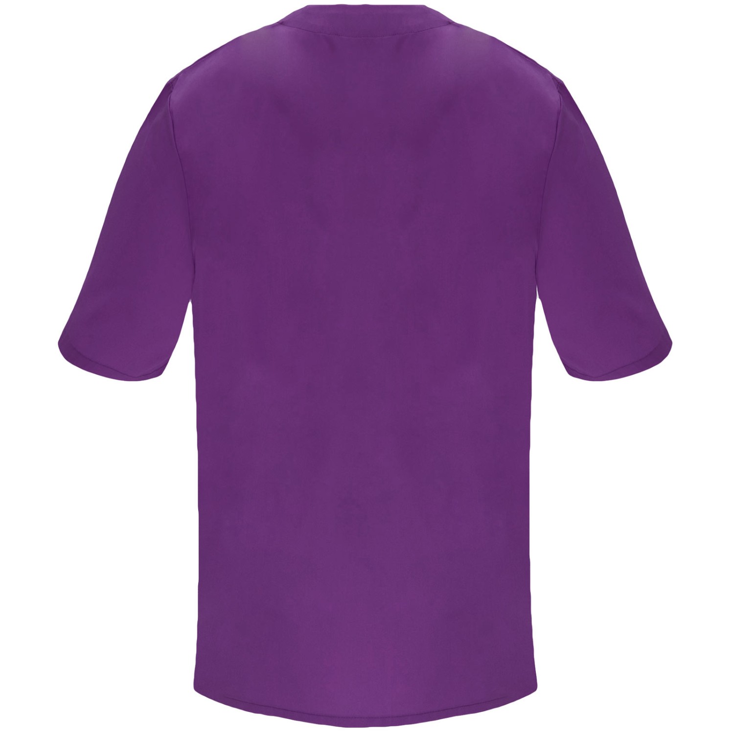 1. Foto Schlupfkasack Medizin Pflege Unisex Hemd Jacke (Farbe: traube Größe: L)