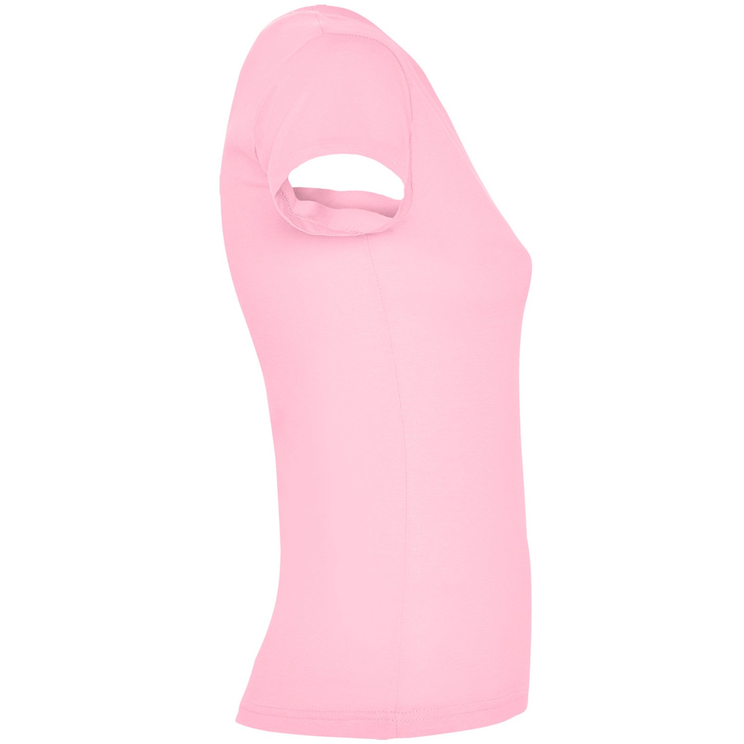 2. Foto Shirt VICTORIA V-Ausschnitt Rosa Ladies Größe XXL mit Druck