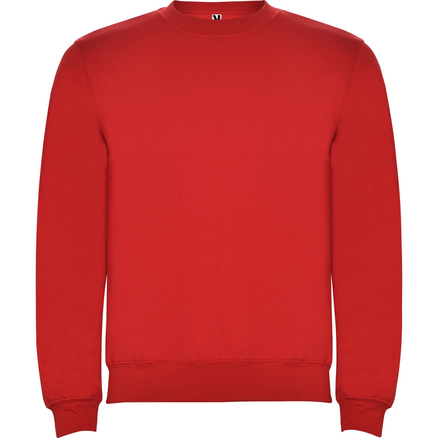 0. Foto Sweatshirt CLASICA Pullover mit Logo Druck Rot Größe L