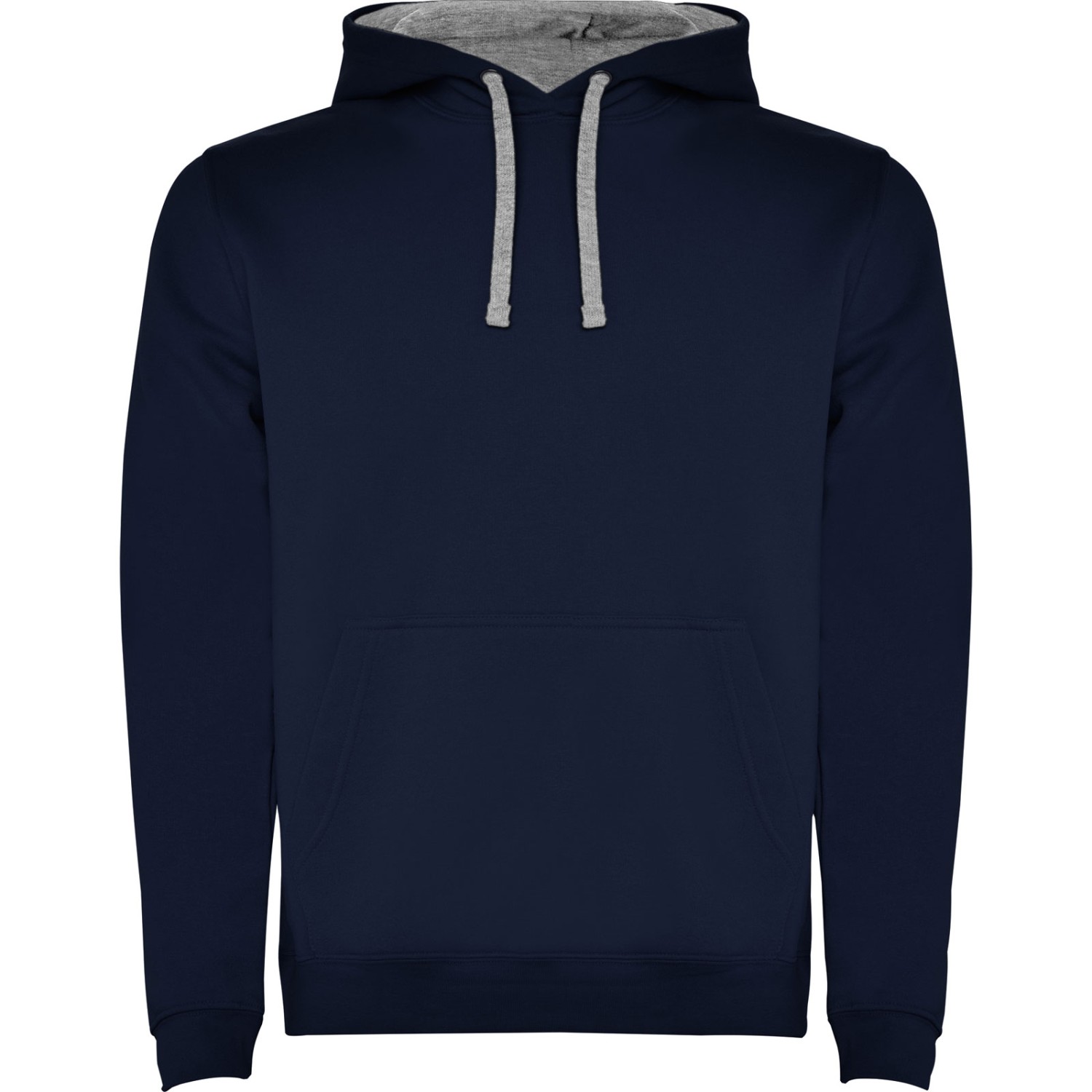 Hoodie URBAN Kapuzenpulli bedrucken selbst gestalten (Farbe: rot Größe: XXL) navyblau