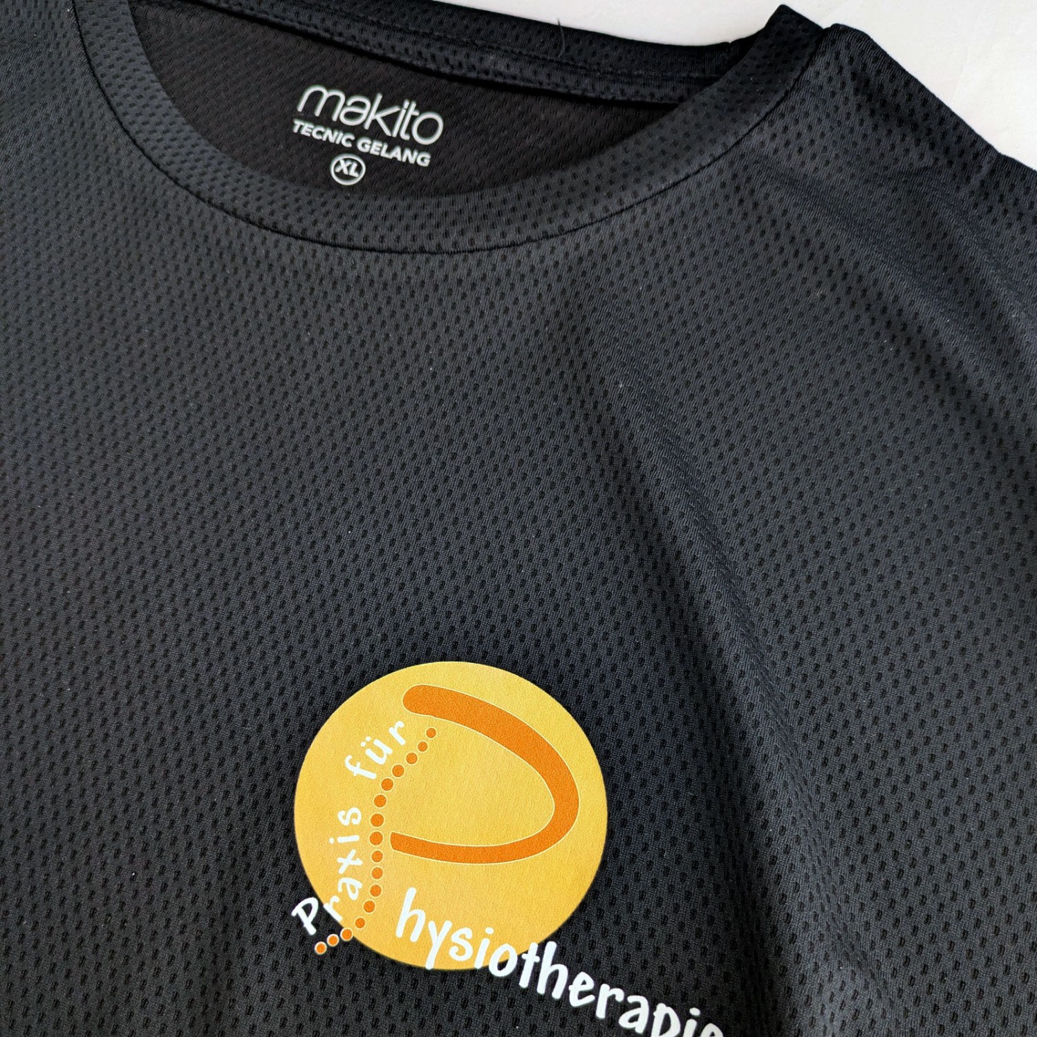 2. Foto PREISHIT Shirt GELANG Schwarz Größe M atmungsaktiv nach Wunsch bedruckt