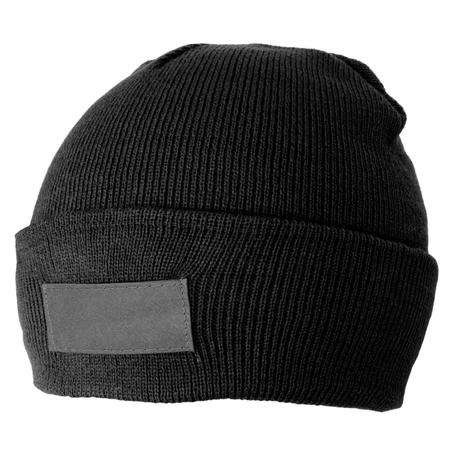 0. Foto Mütze HOLSEN Beanie Hut mit Druck (Farbe: schwarz)
