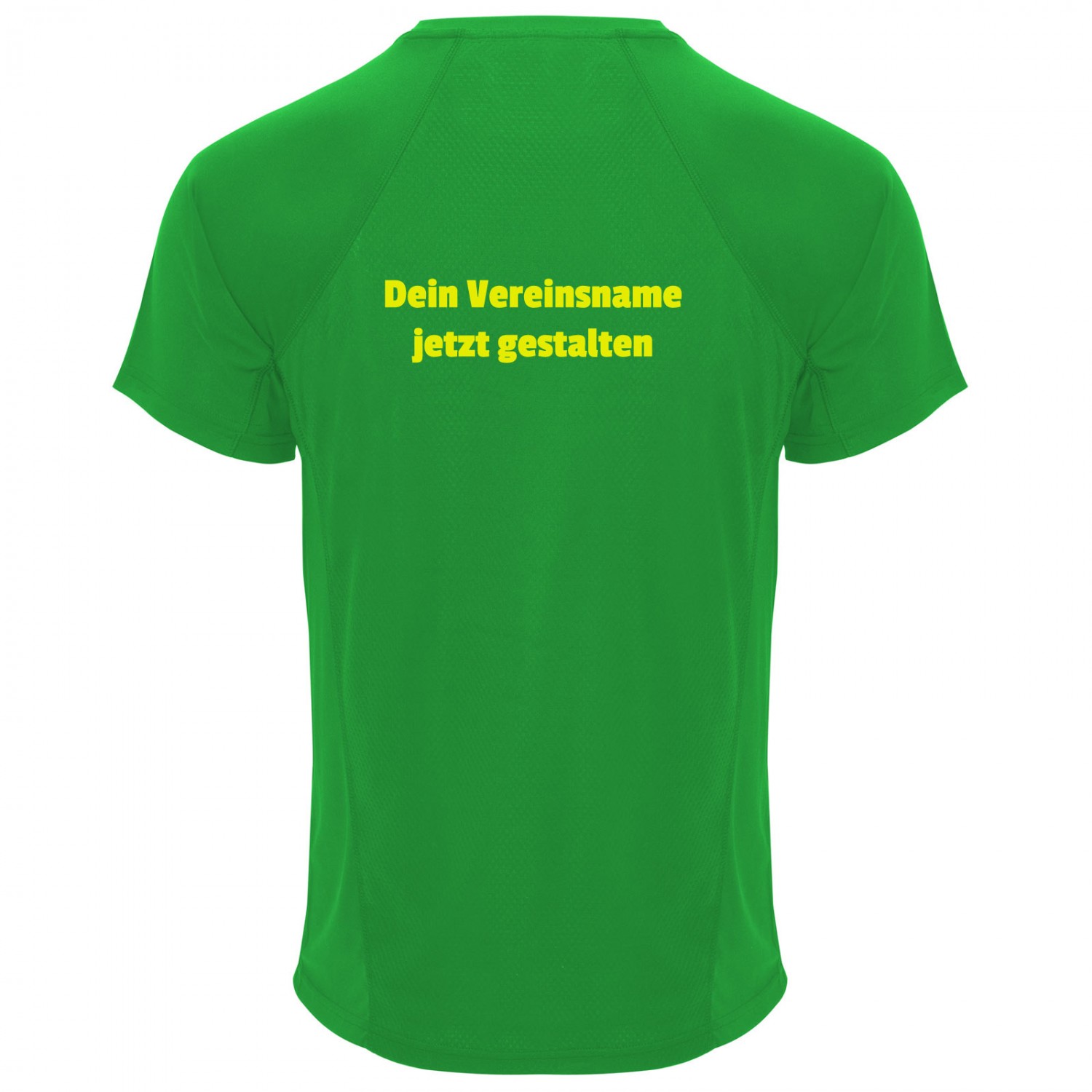 1. Foto Funktions-T-Shirt MONACO leicht für Beruf Sport Freizeit mit Druck (Farbe: grün Größe: L)