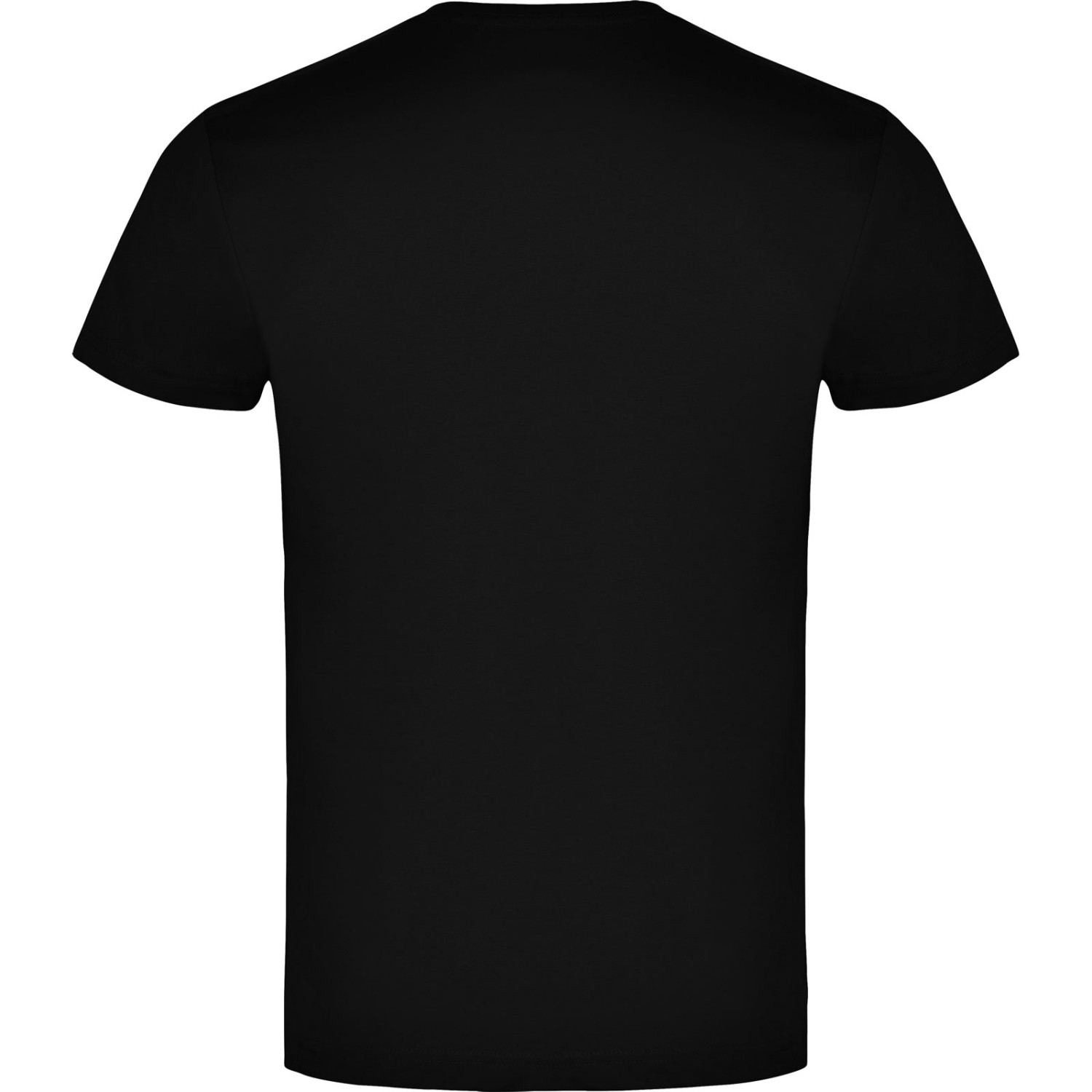 1. Foto T-Shirt BRACO Schwarz L Baumwolle mit Druck Werbung bedrucken